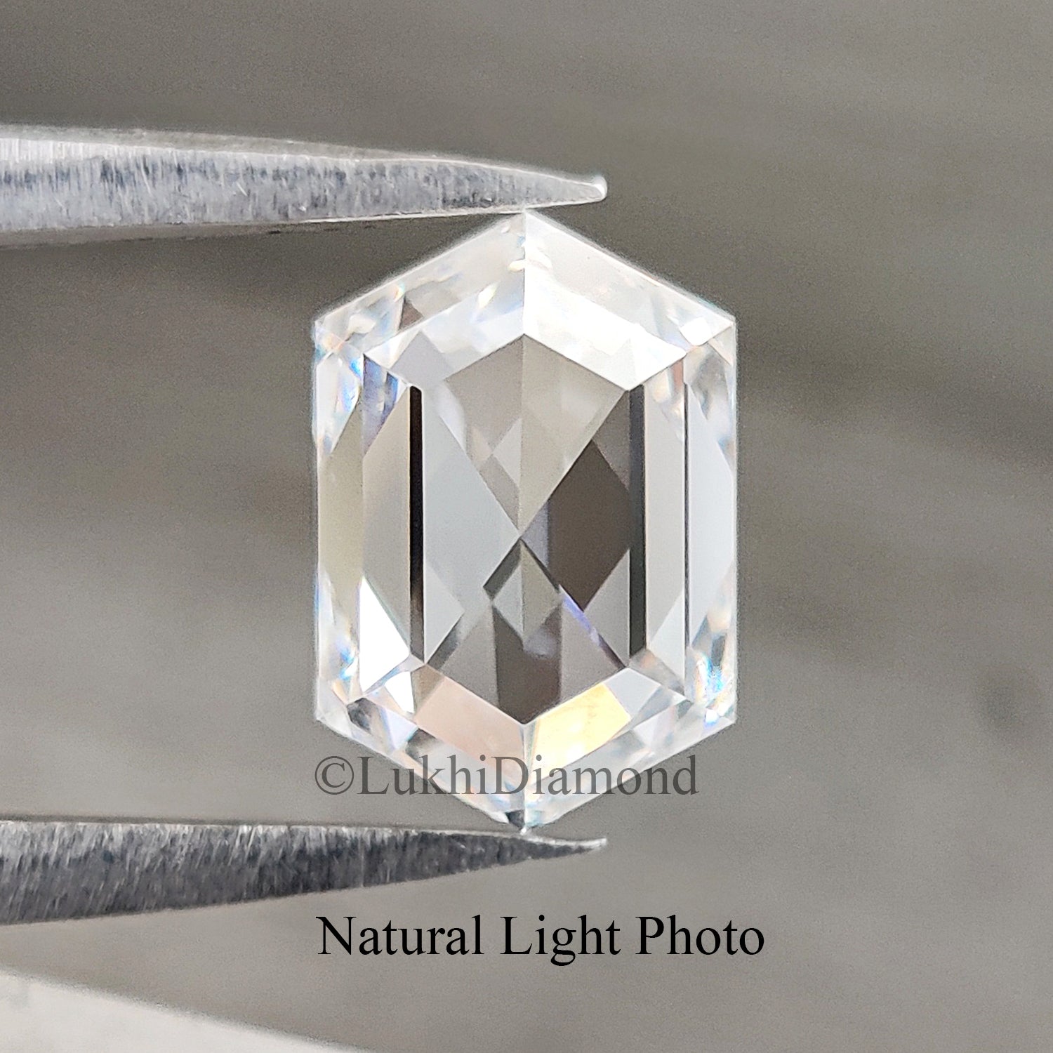 1.49 CT Hexagon Brilliant Cut Diamond White - G Color VS Clarity Lab Grown Diamond Lab Created Loose Diamond Hexagon CVD Diamond Q168