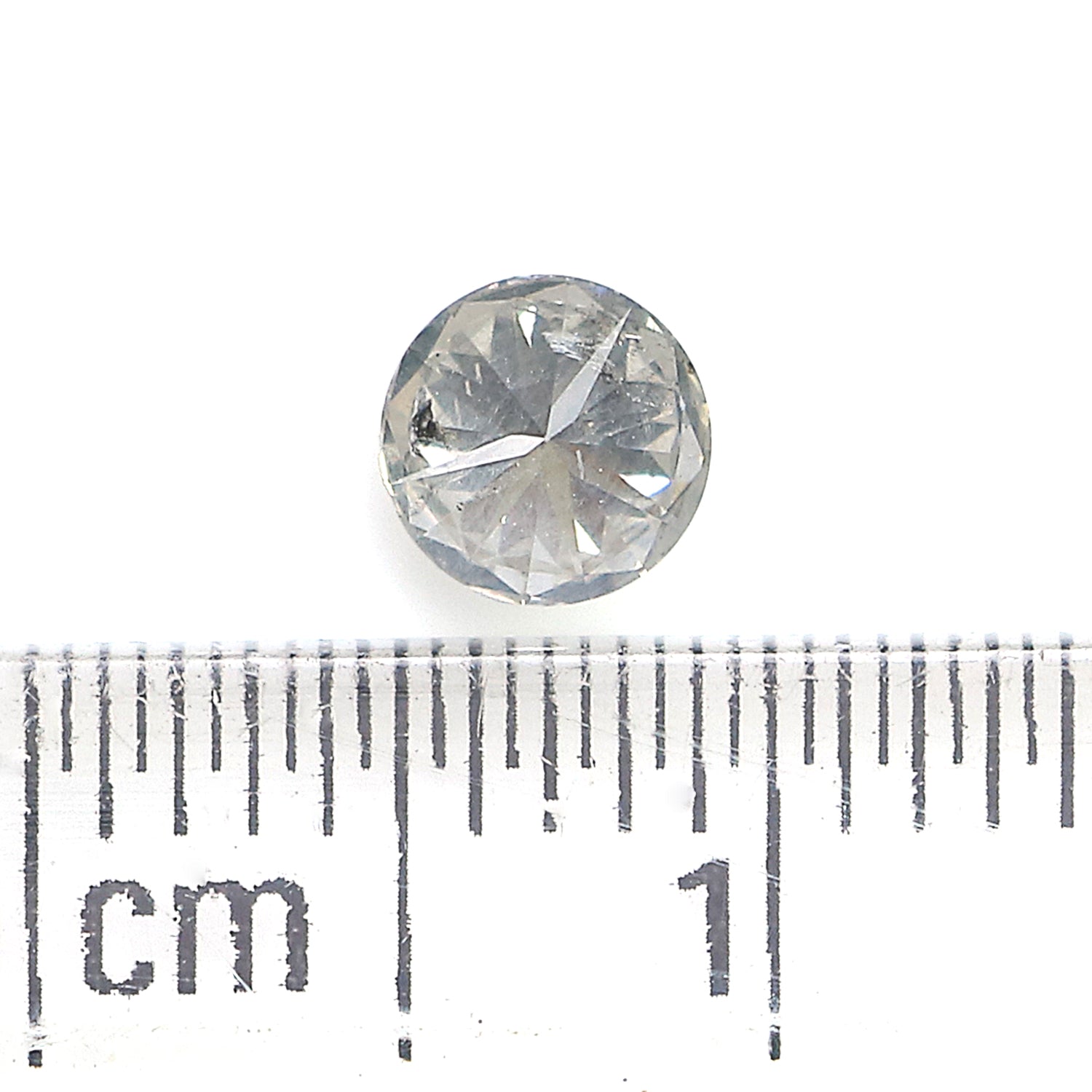 0.32 Ct Natural Loose Round Shape Diamond White Milky Color Round Diamond 4.50 MM Natural Loose Diamond Round Brilliant Cut Diamond QL7914