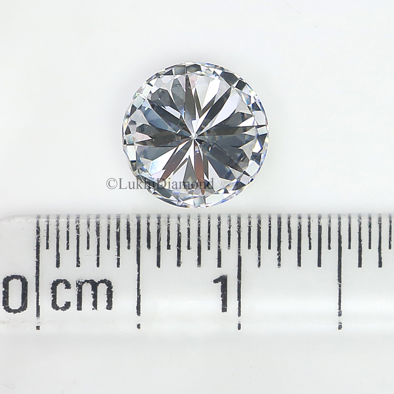 1.55 CT IGI Certified Round Brilliant Cut Diamond White - E Color VS1 Clarity Lab Grown Diamond Lab Created Diamond Round Diamond L3218