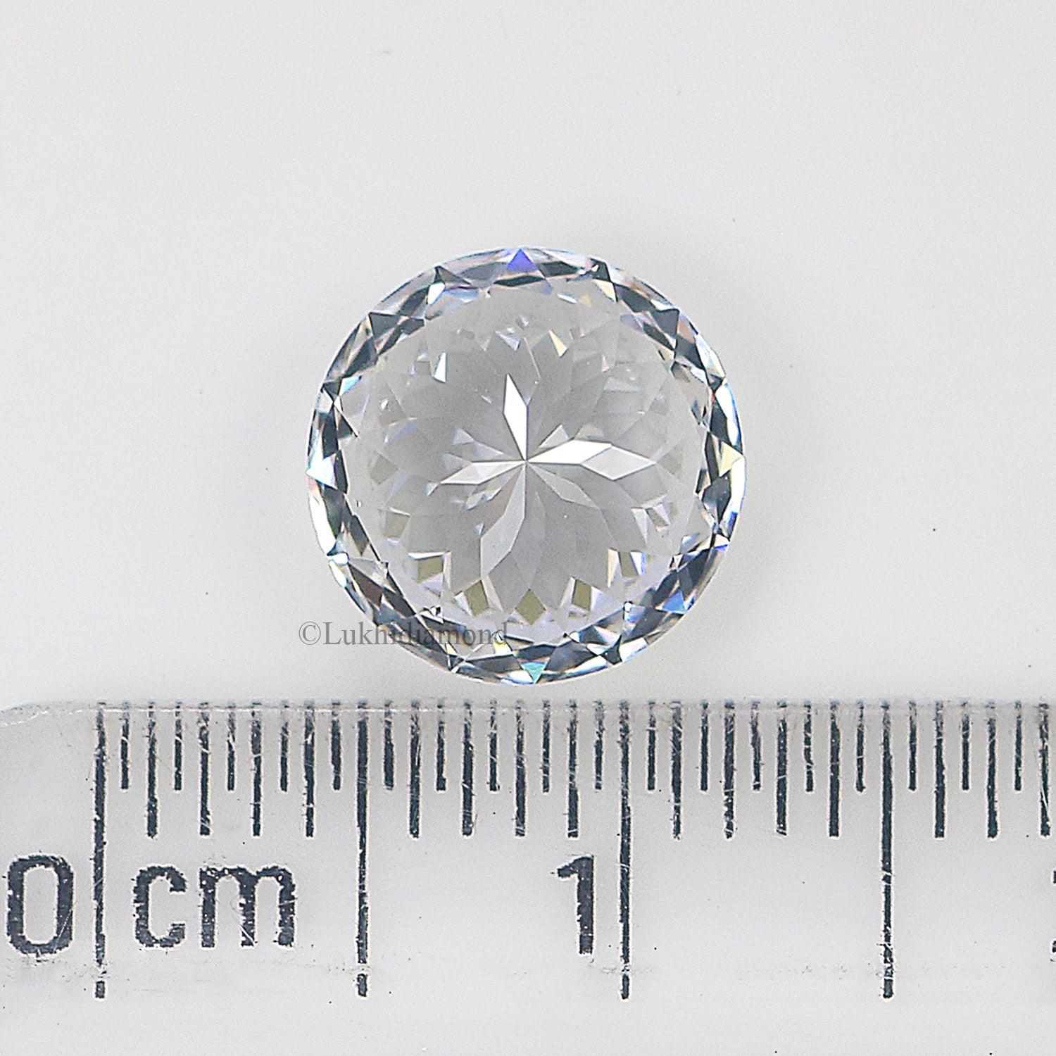 2.07 CT IGI Certified Round Portuguese Cut Diamond White - D Color VVS2 Clarity Lab Grown Lab Created Round Modified Cut CVD Diamond L3240