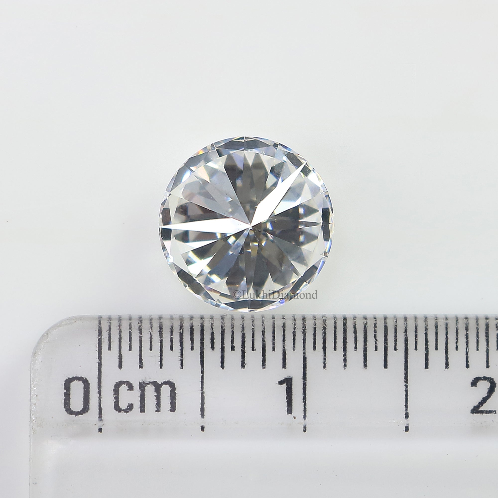 2.50 CT IGI Certified Round Brilliant Cut Diamond White - D Color VVS2 Clarity Lab Grown Diamond Lab Created Diamond Round Diamond L3249