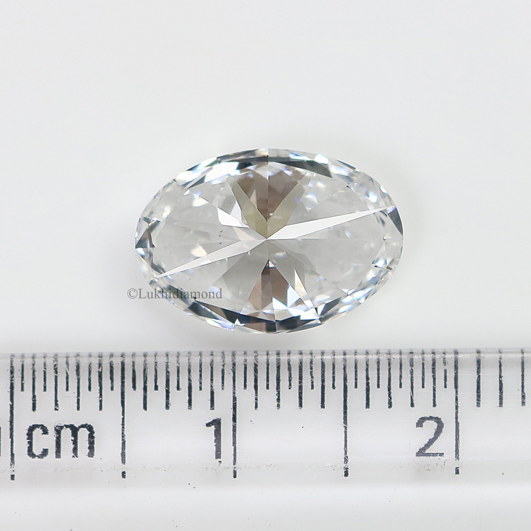 3.02 CT IGI Certified Oval Brilliant Cut Diamond White - D Color VS2 Clarity Lab Grown Diamond Lab Created Oval Diamond CVD Diamond L3250