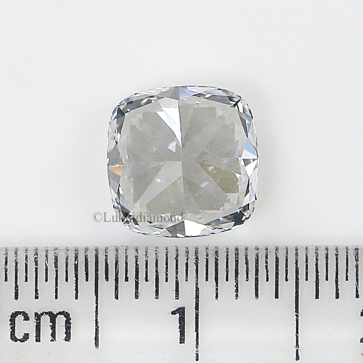 2.21 CT IGI Certified Square Cushion Modified Brilliant Cut Diamond White - E Color VVS2 Clarity Lab Grown Diamond Lab Created Diamond L3233