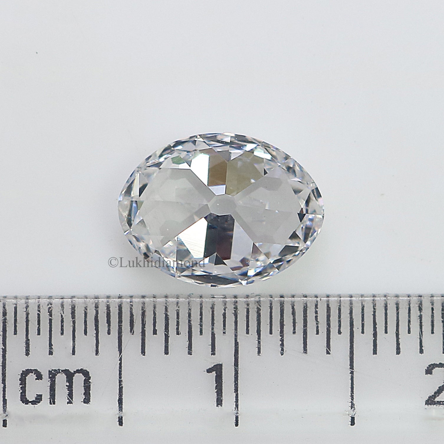 1.55 CT IGI Certified Oval Old European Cut Diamond White - D Color VS1 Clarity Diamond Lab Grown Diamond Lab Created Oval CVD Diamond L3254