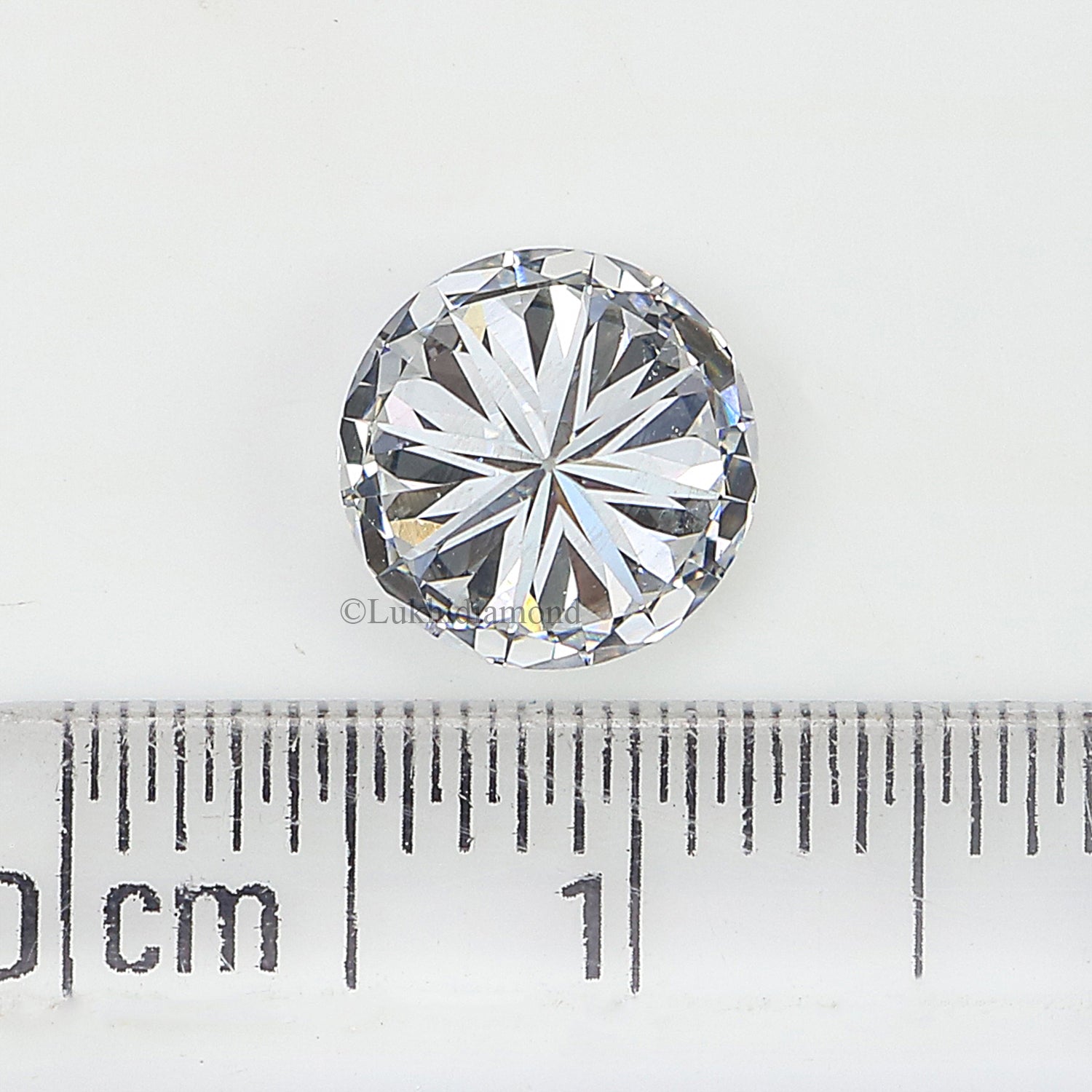 1.63 CT IGI Certified Round Brilliant Cut Diamond White - D Color VS1 Clarity Lab Grown Diamond Lab Created Diamond Round Diamond L3253