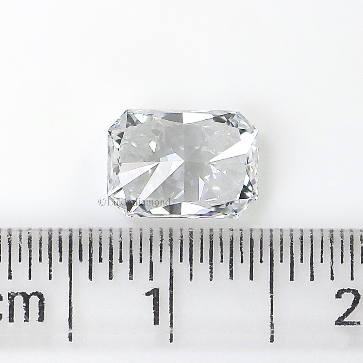 1.11 CT IGI Certified Radiant Brilliant Cut White-E Color VS1 Clarity Diamond Radiant Lab Grown CVD Diamond Lab Created Diamond L3232