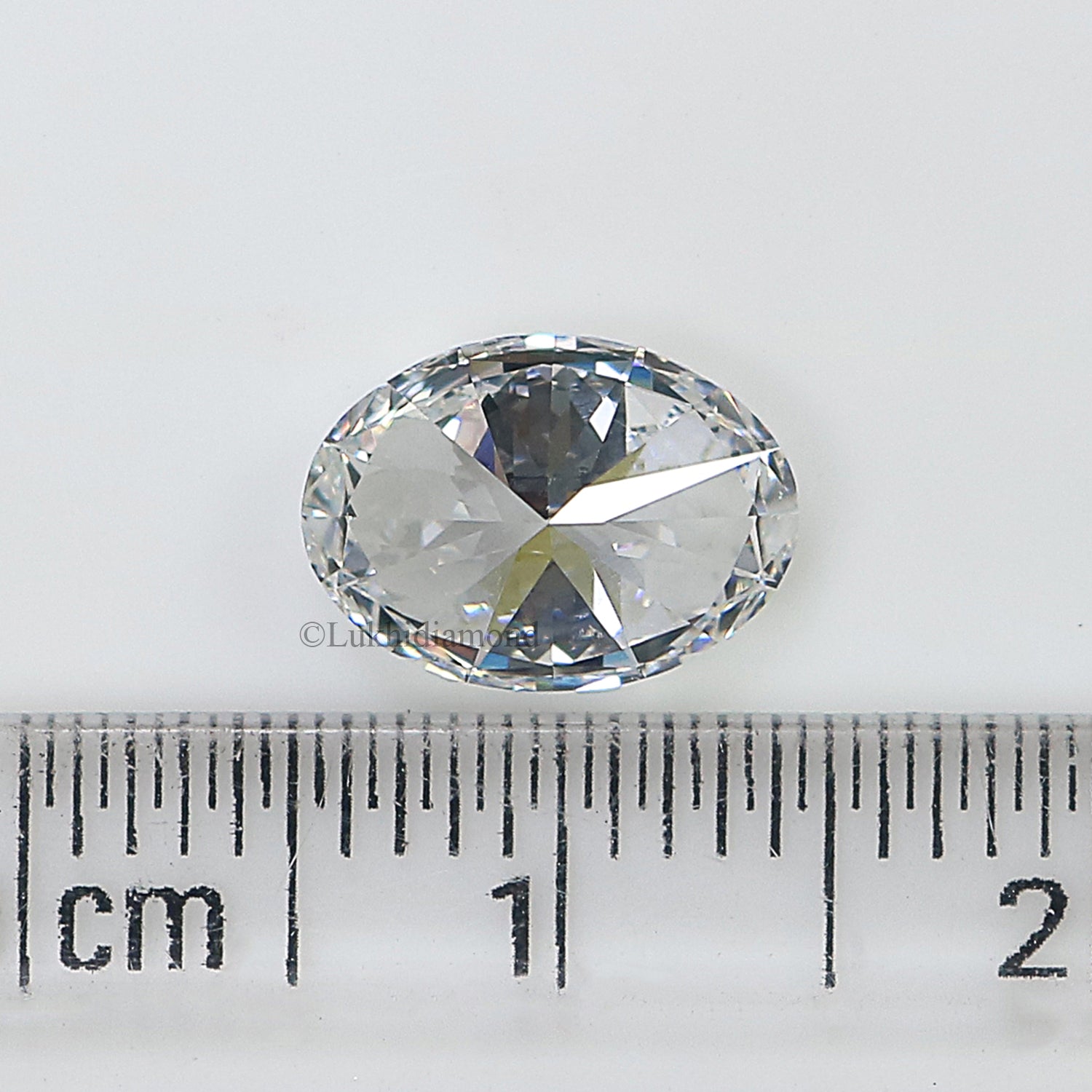 1.61 CT IGI Certified Oval Brilliant Cut Diamond White - D Color VS1 Clarity Lab Grown Diamond Lab Created Oval Diamond CVD Diamond L3258