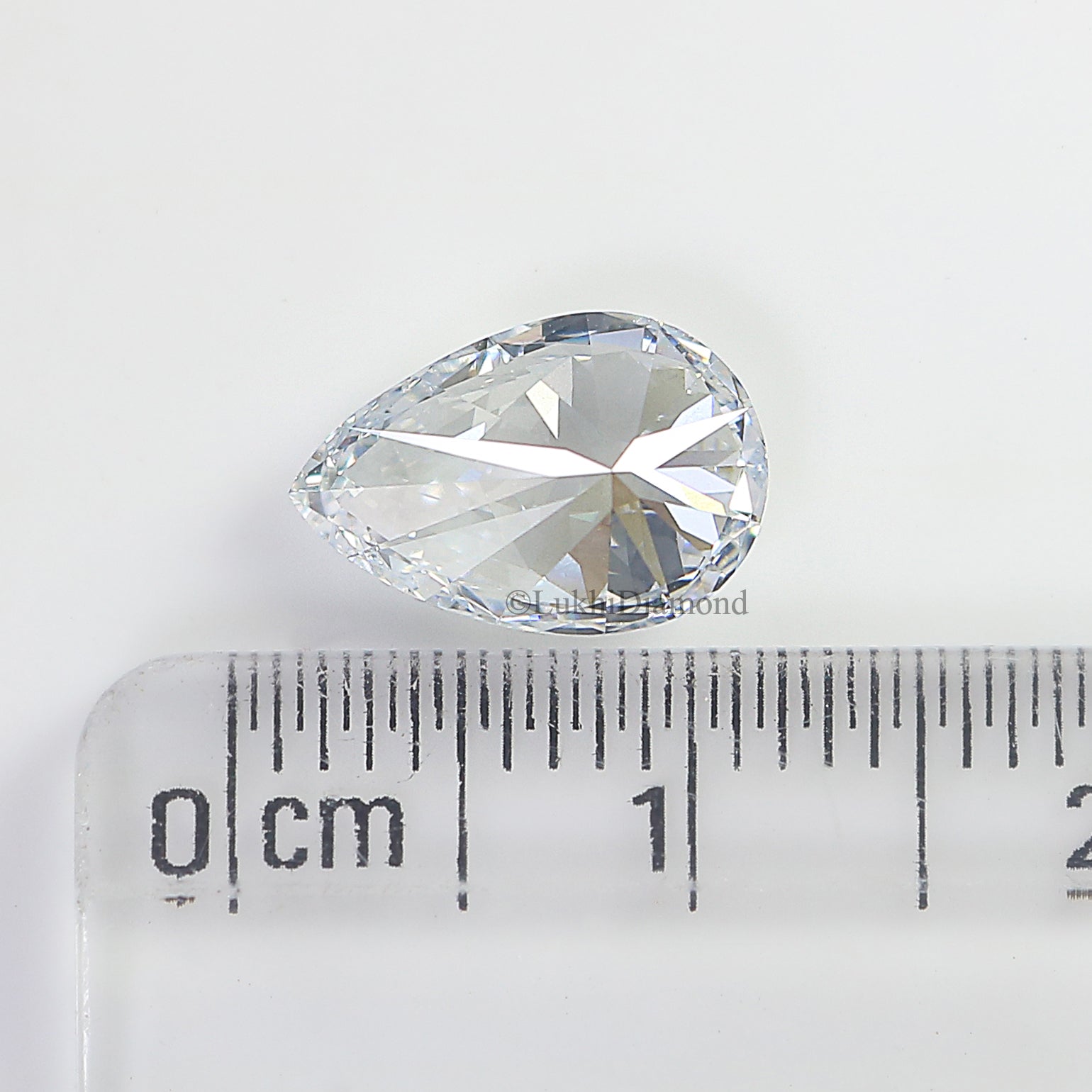 1.99 CT IGI Certified Pear Brilliant Cut Diamond White - F Color VS1 Clarity Lab Grown Diamond Lab Created Pear Diamond CVD Diamond L3247