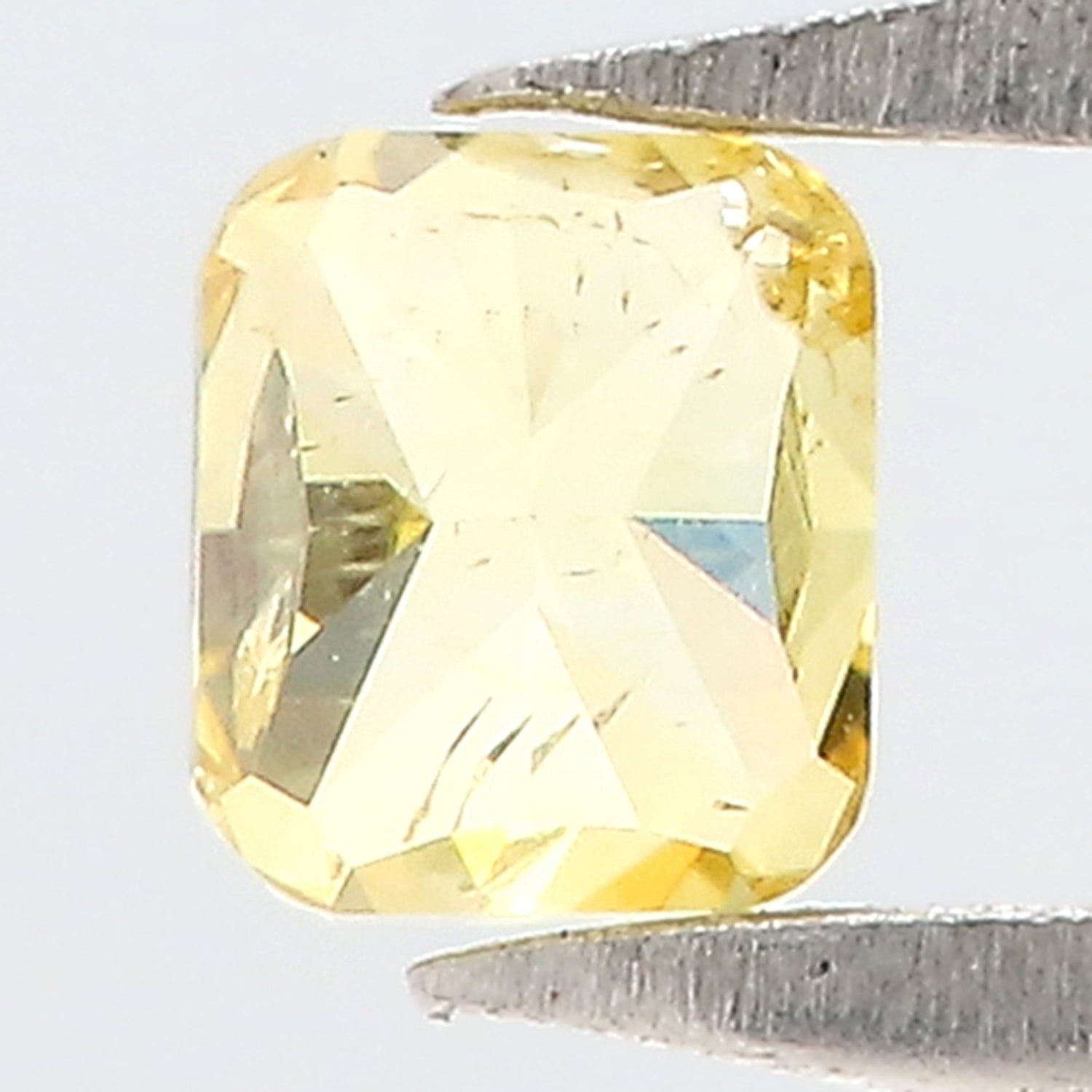 0.17 CT Natural Loose Cushion Shape Diamond Yellow Color Cushion Diamond 3.30 MM Natural Yellow Color Cushion Brilliant Cut Diamond LQ8639