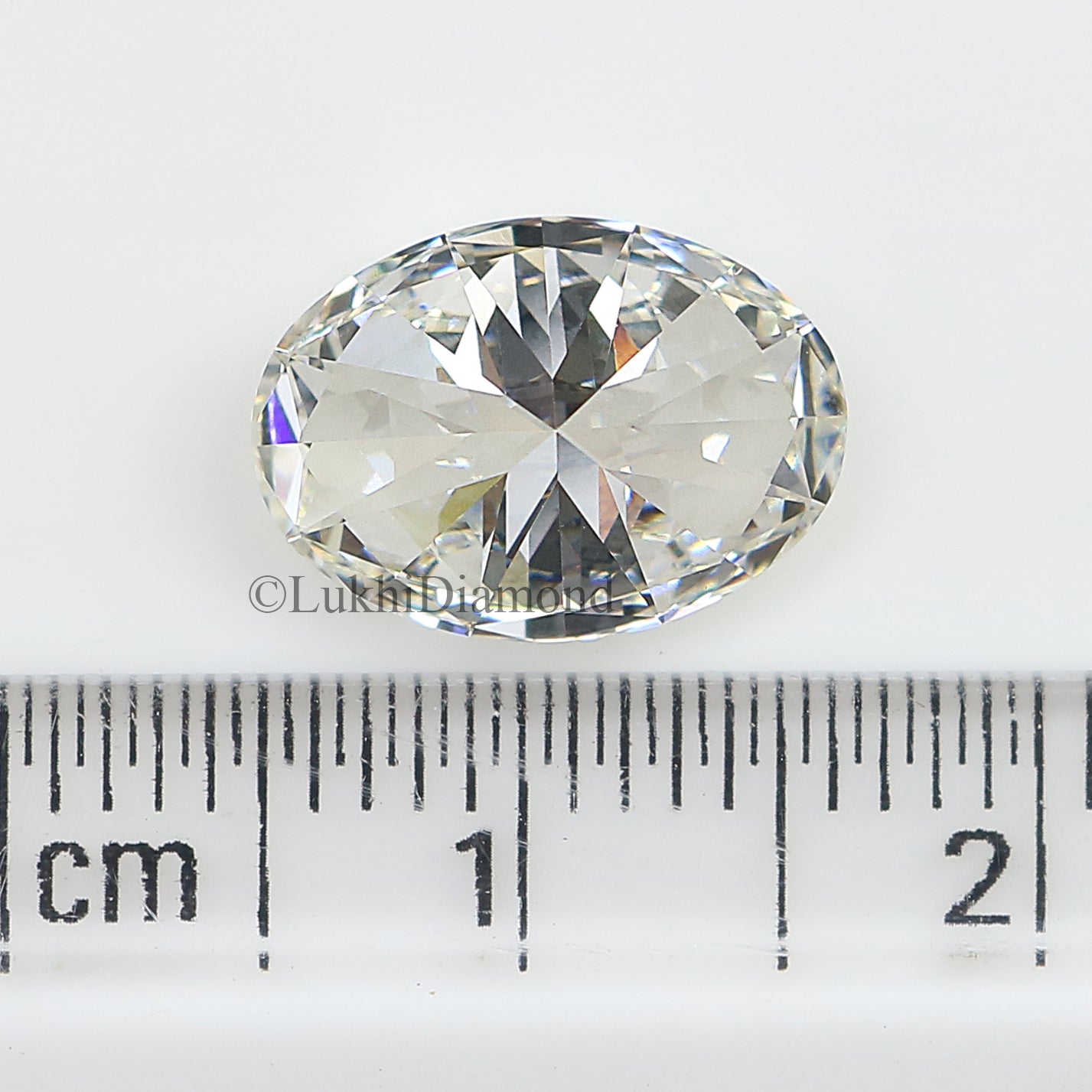 3.05 CT IGI Certified Oval Brilliant Cut Diamond White - D Color VVS1 Clarity Lab Grown Diamond Lab Created Oval Diamond CVD Diamond Q196