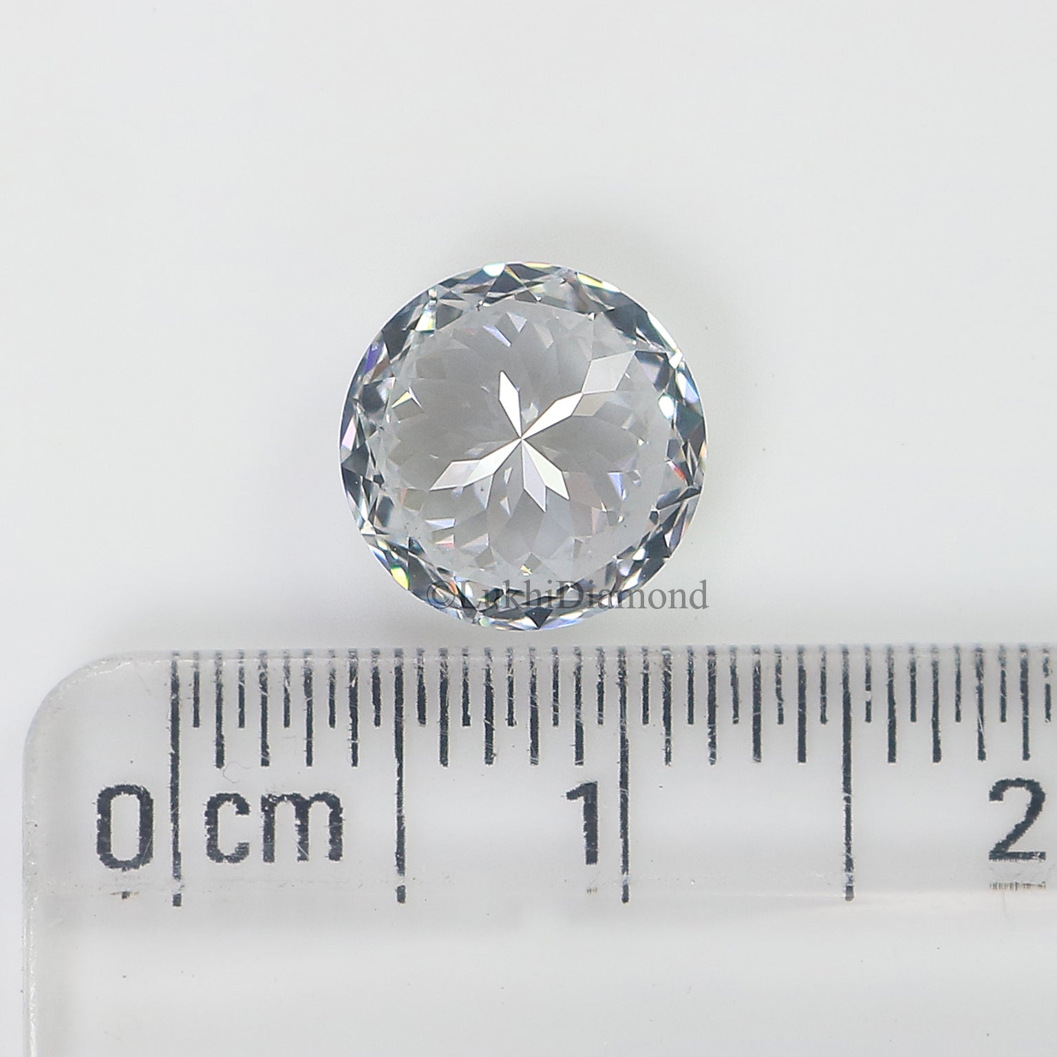 2.05 CT IGI Certified Round Portuguese Cut Diamond White - F Color VS2 Clarity Lab Grown Lab Created Round Modified Cut CVD Diamond L3239