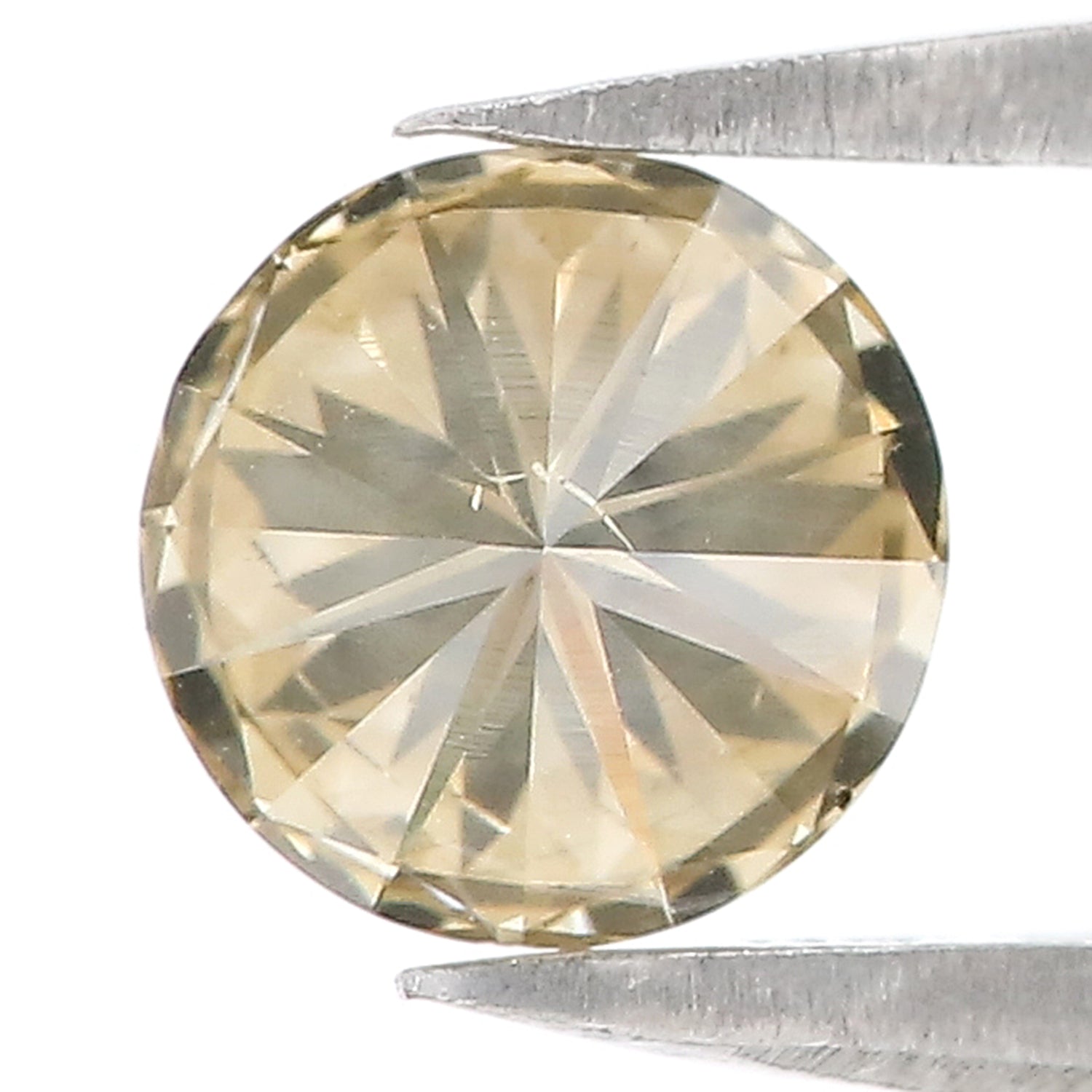 0.88 Ct Natural Loose Round Brilliant Cut Diamond Yellow Color Round Diamond 6.00 MM Natural Diamond Yellow Color Round Shape Diamond QL3061