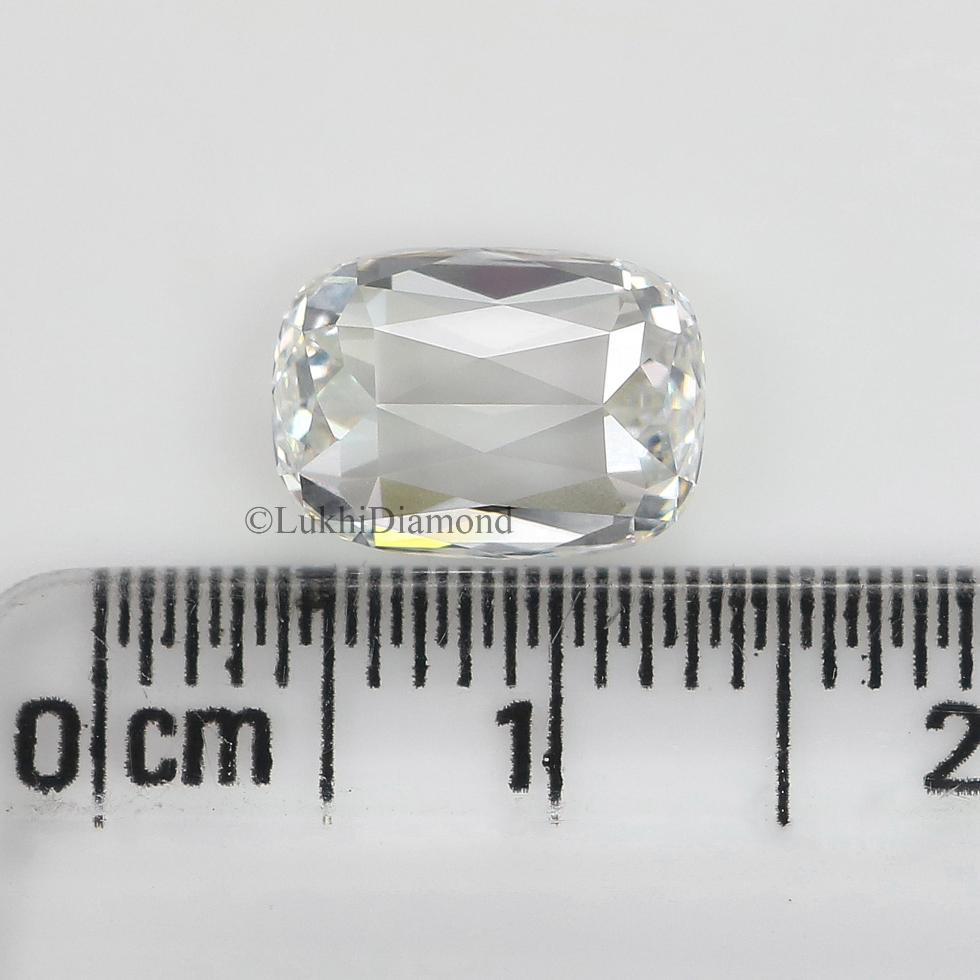 2.42 CT IGI Certified Cushion Mixed Cut White - F Color VVS2 Clarity Ashoka cut Lab Grown Lab Created Diamond Cushion CVD Diamond Lab Q187