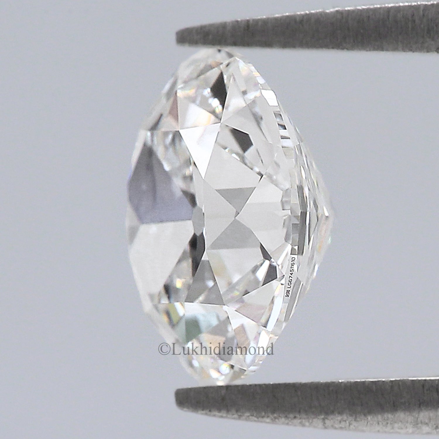 2.47 CT IGI Certified Old European Cut Diamond White - E Color VS1 Clarity Lab Grown Diamond Lab Crated Round Old Cut CVD Diamond L3238