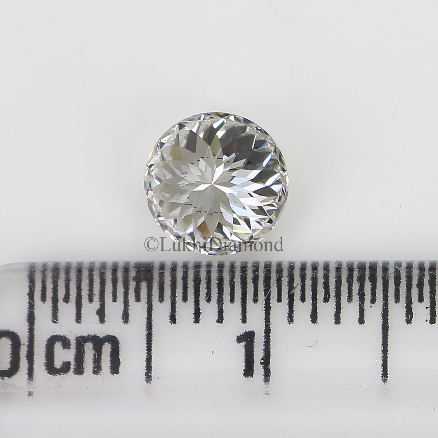 0.96 CT IGI Certified Round Portuguese Cut Diamond White - G Color VS2 Clarity Lab Grown CVD Diamond Lab Created Loose Round Diamond Q182