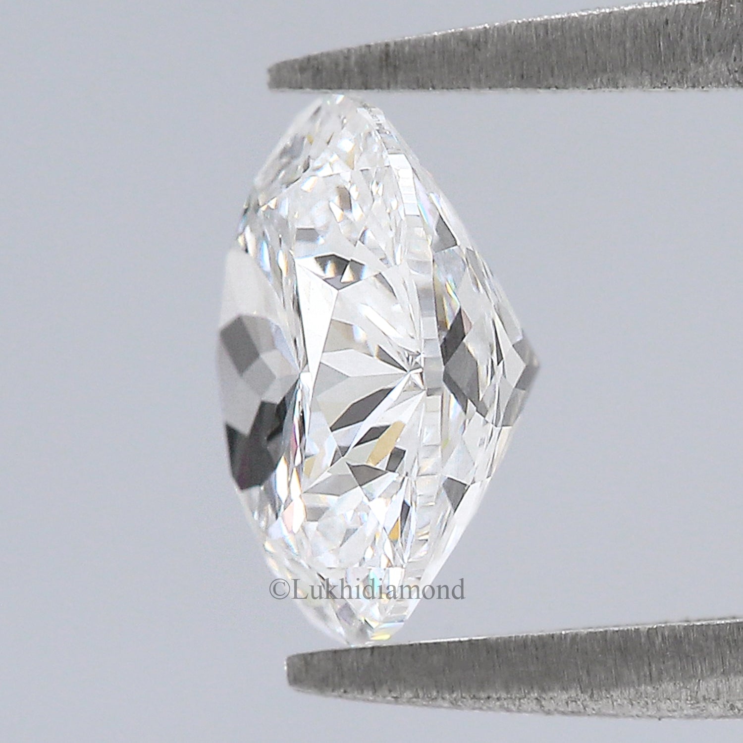 2.07 CT IGI Certified Round Portuguese Cut Diamond White - D Color VVS2 Clarity Lab Grown Lab Created Round Modified Cut CVD Diamond L3240