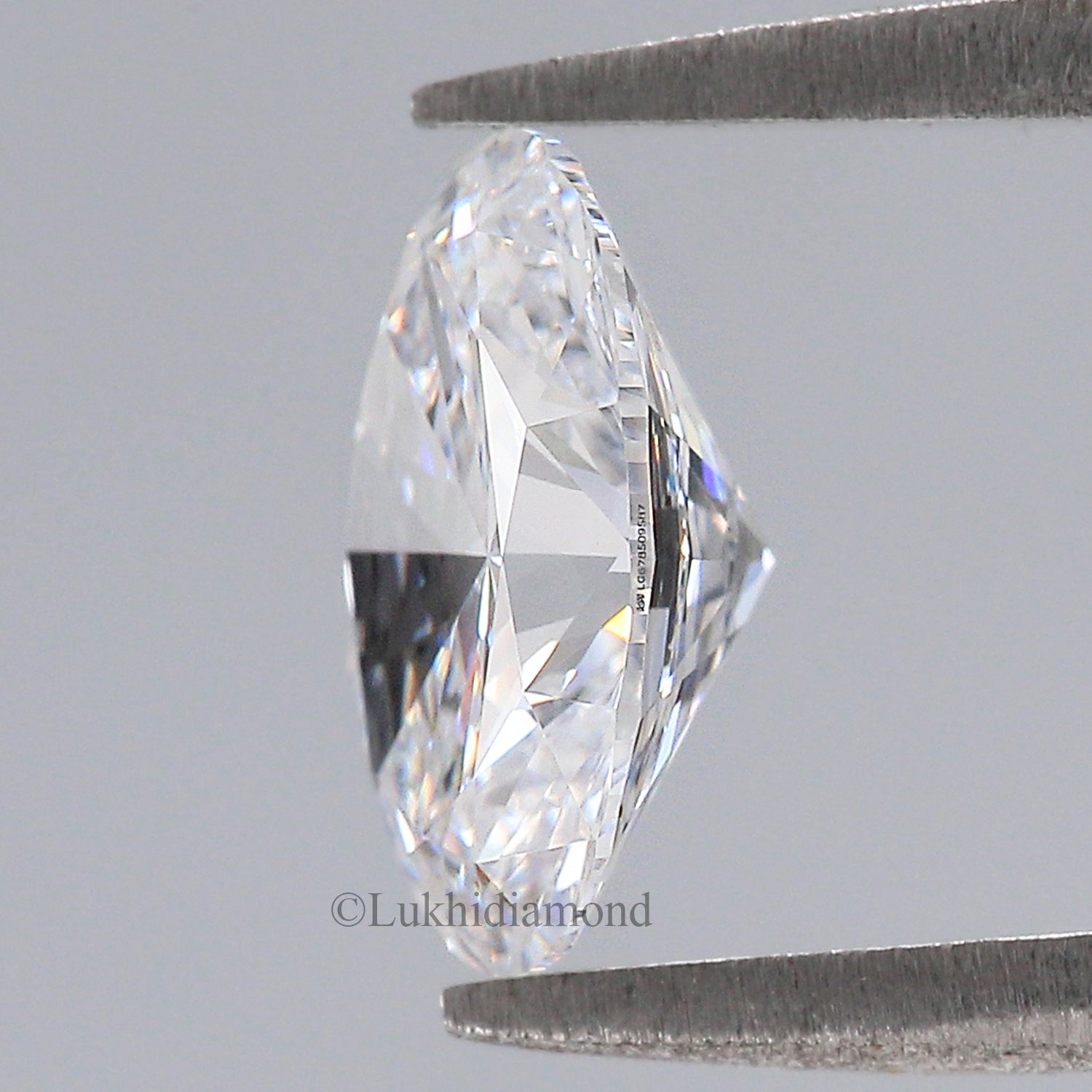 1.60 CT IGI Certified Oval Brilliant Cut Diamond White - D Color VS1 Clarity Lab Grown Diamond Lab Created Oval Diamond CVD Diamond L3257