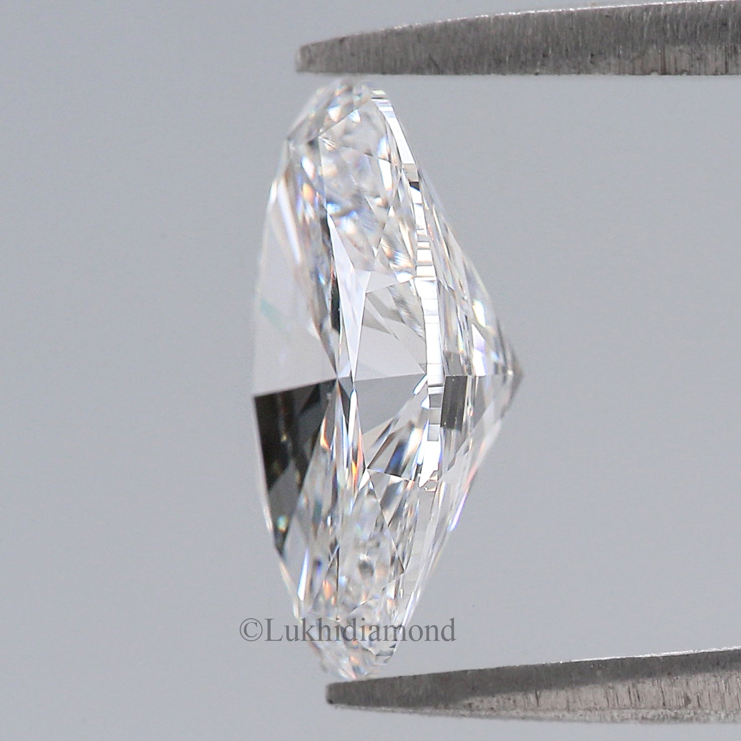 3.02 CT IGI Certified Oval Brilliant Cut Diamond White - D Color VS2 Clarity Lab Grown Diamond Lab Created Oval Diamond CVD Diamond L3250