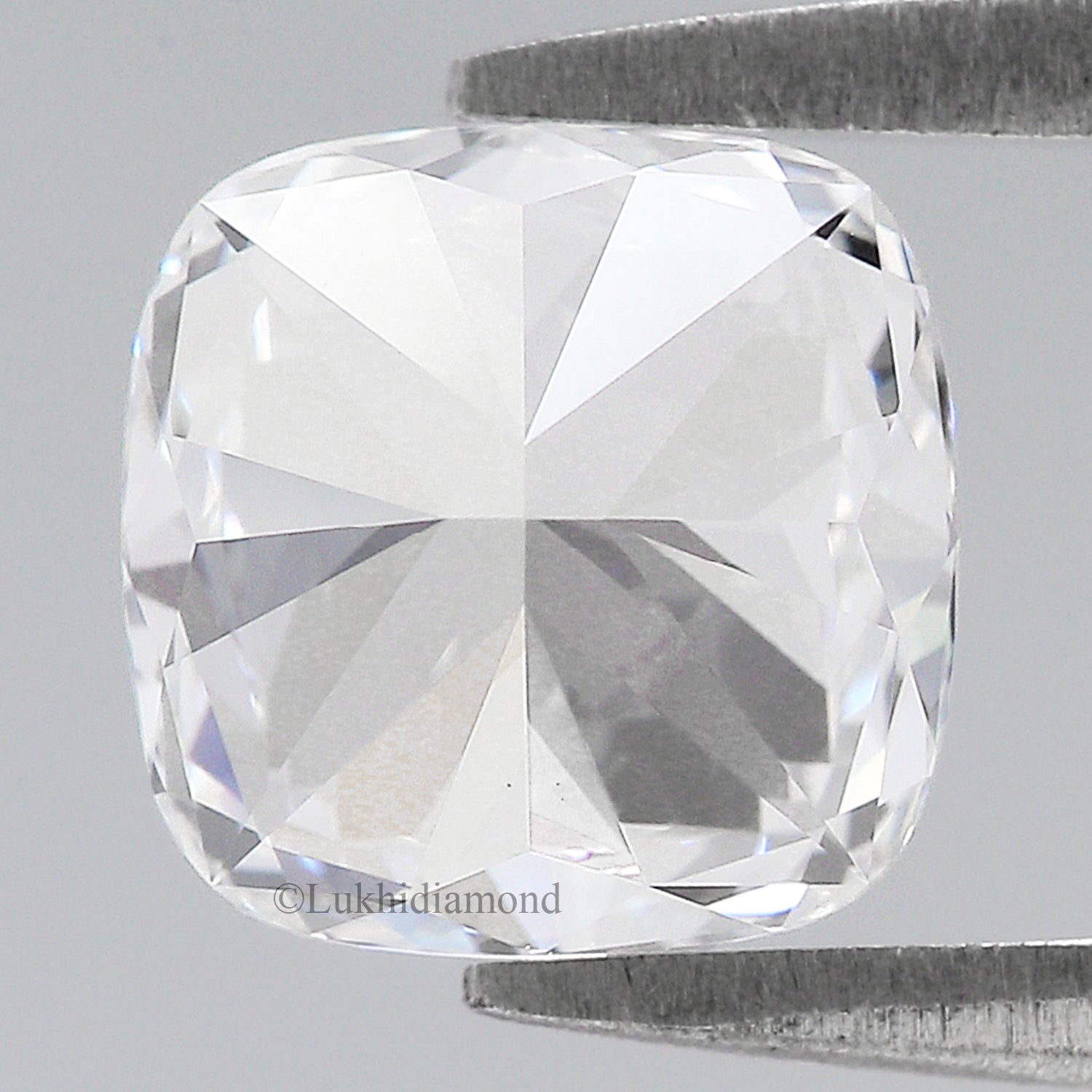 2.21 CT IGI Certified Square Cushion Modified Brilliant Cut Diamond White - E Color VVS2 Clarity Lab Grown Diamond Lab Created Diamond L3233