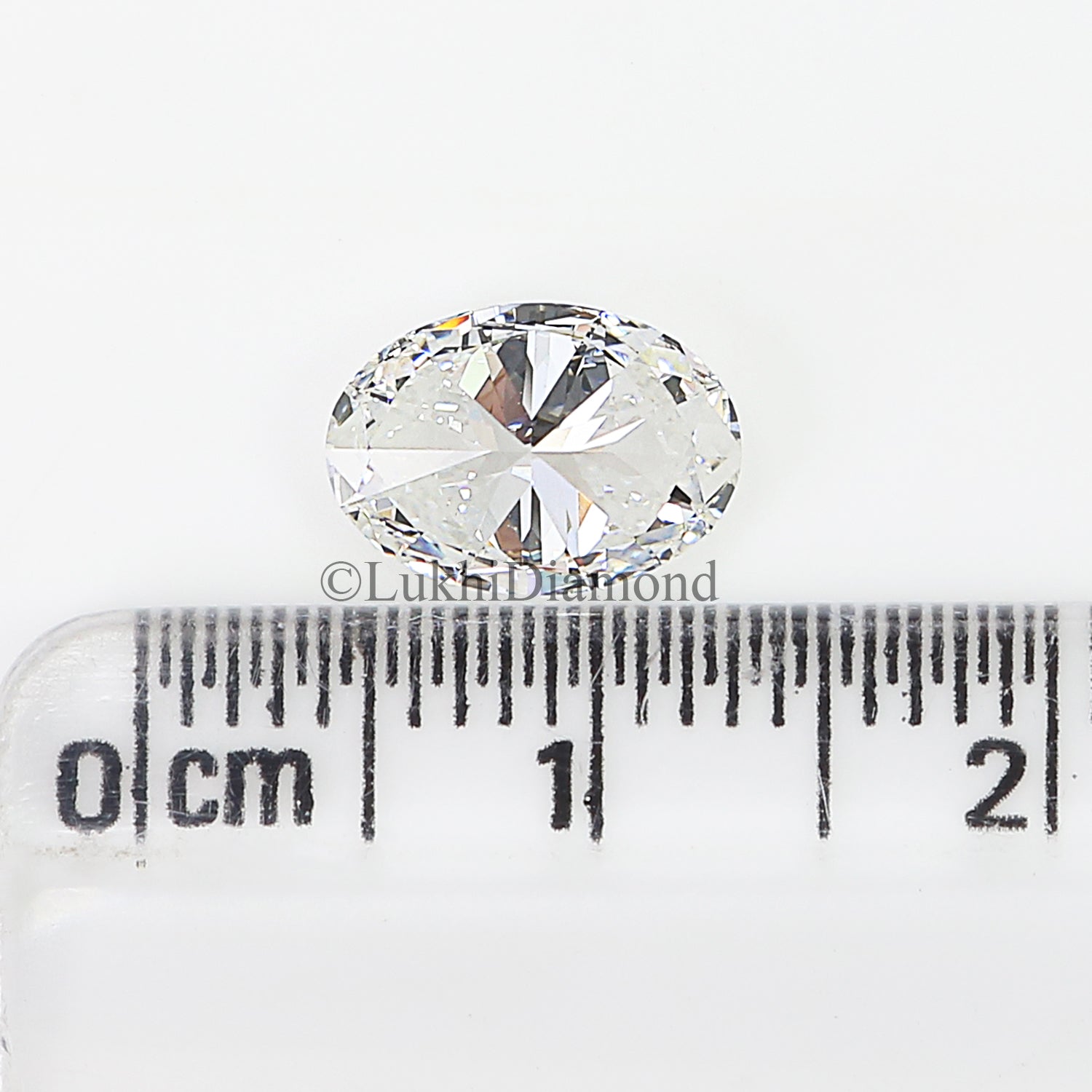 1.55 CT IGI Certified Oval Brilliant Cut Diamond White - E Color VVS2 Clarity Lab Grown Diamond Lab Created Oval Diamond CVD Diamond Q189