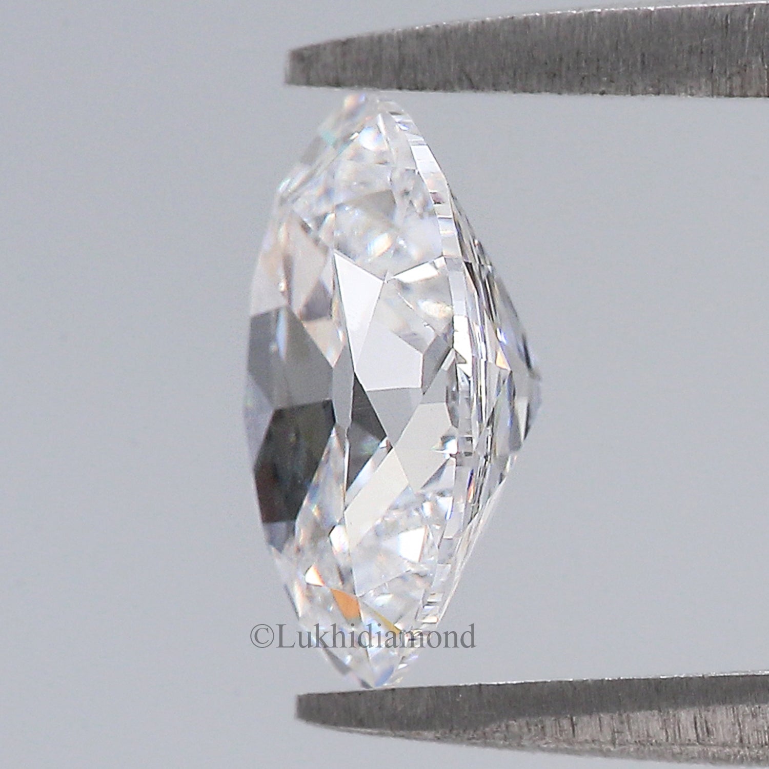 1.55 CT IGI Certified Oval Old European Cut Diamond White - D Color VS1 Clarity Diamond Lab Grown Diamond Lab Created Oval CVD Diamond L3254