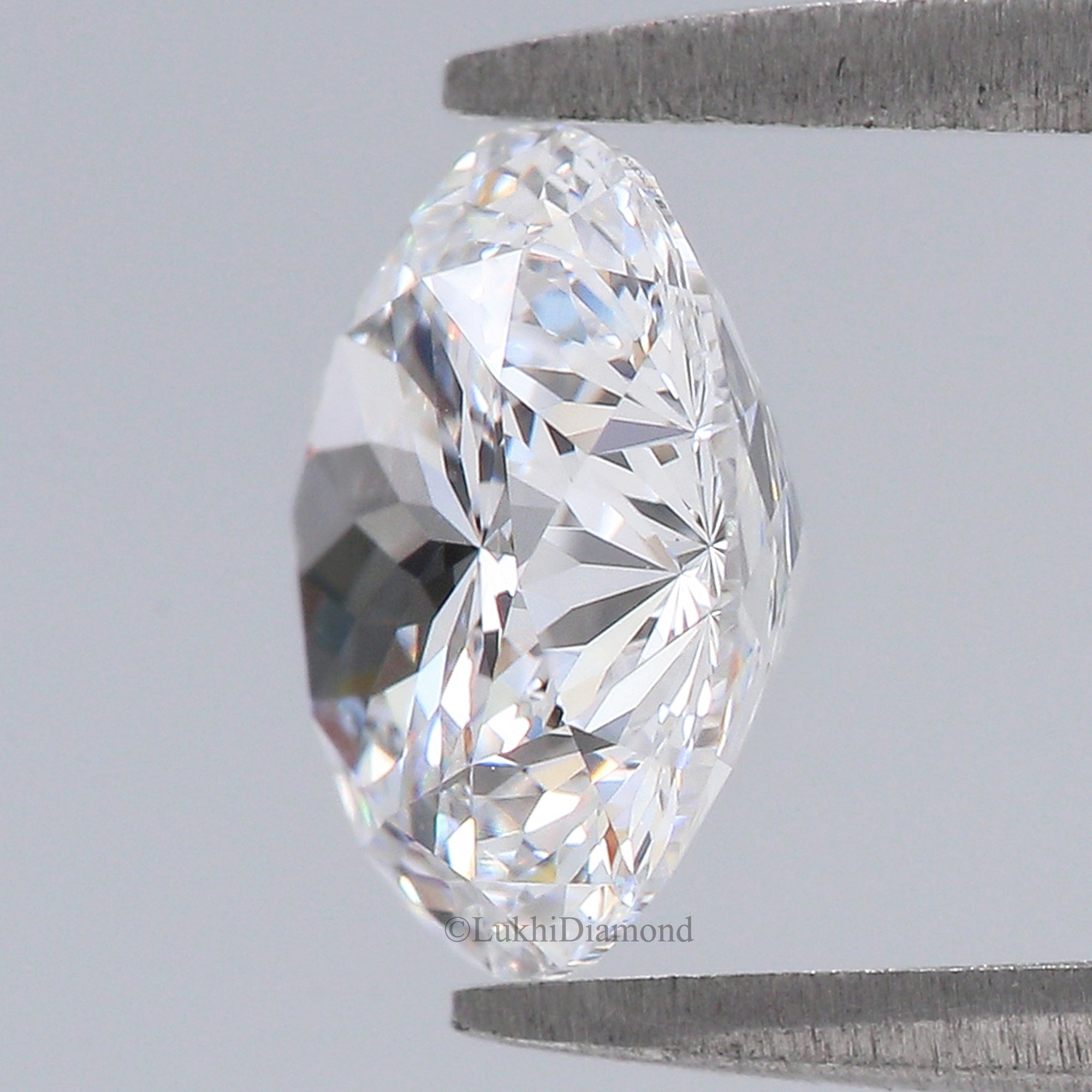 2.13 CT IGI Certified Round Portuguese Cut Diamond White - E Color VVS2 Clarity Lab Grown Lab Created Round Modified Cut CVD Diamond L3251