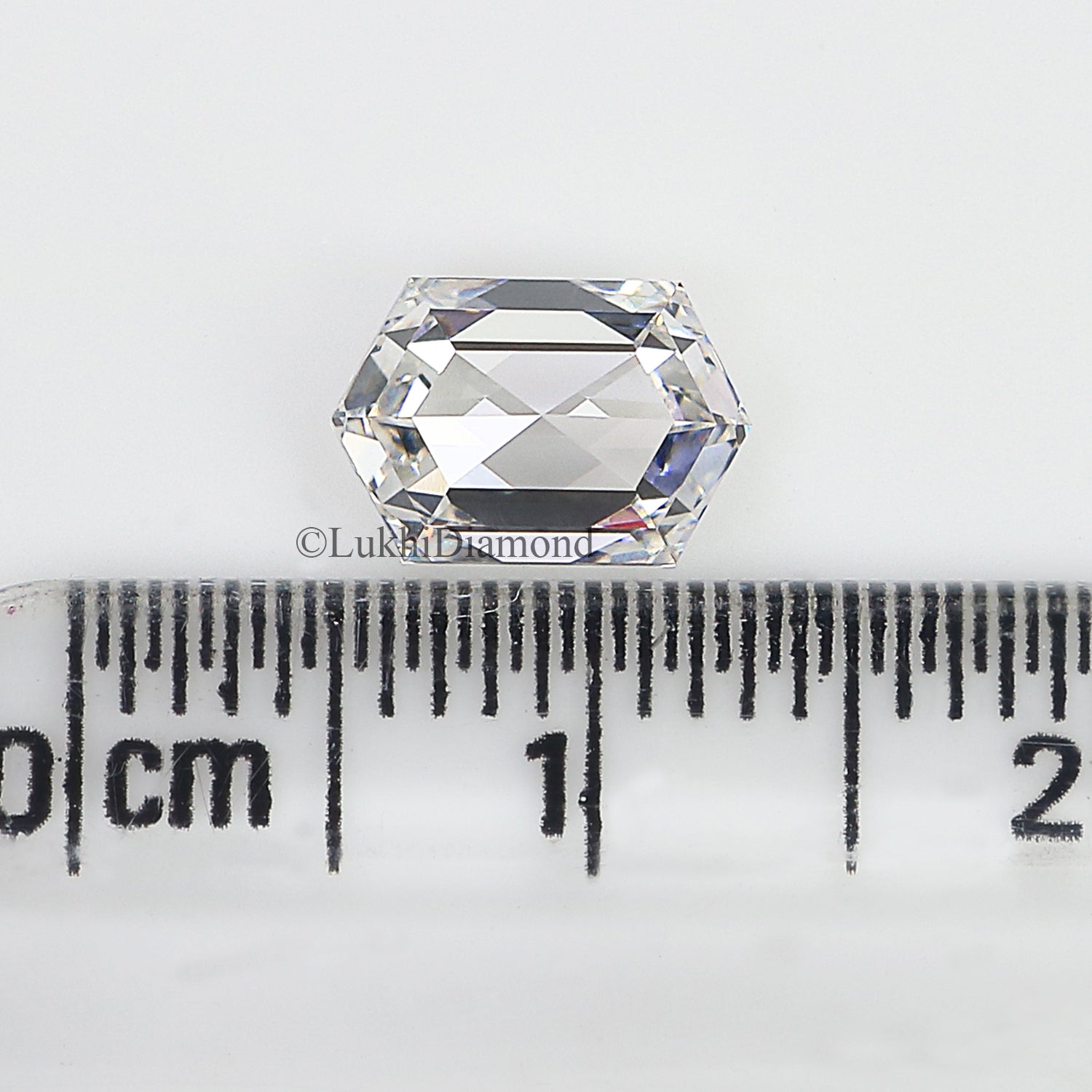 1.49 CT Hexagon Brilliant Cut Diamond White - G Color VS Clarity Lab Grown Diamond Lab Created Loose Diamond Hexagon CVD Diamond Q168