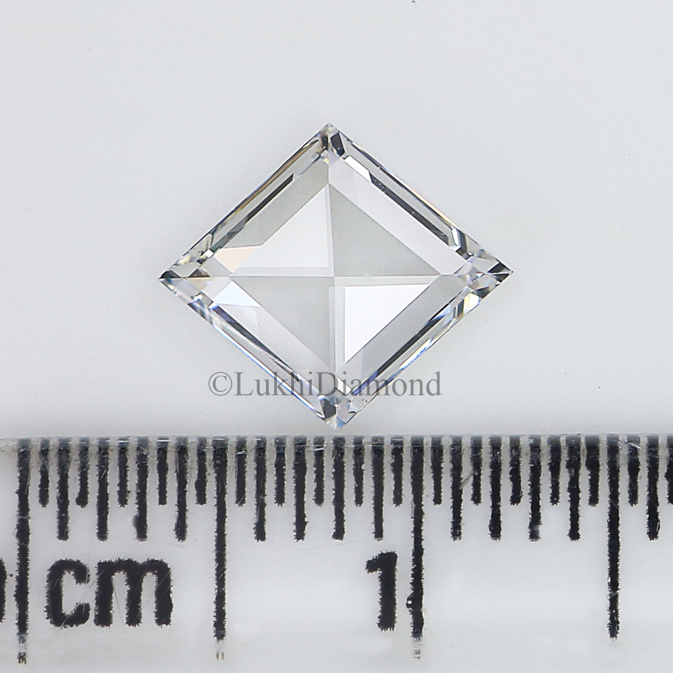 0.88 CT IGI Certified Kite Step Cut Diamond White - E Color VS1 Clarity Lab Grown Diamond Lab Created Kite Diamond Kite CVD Diamond Q170