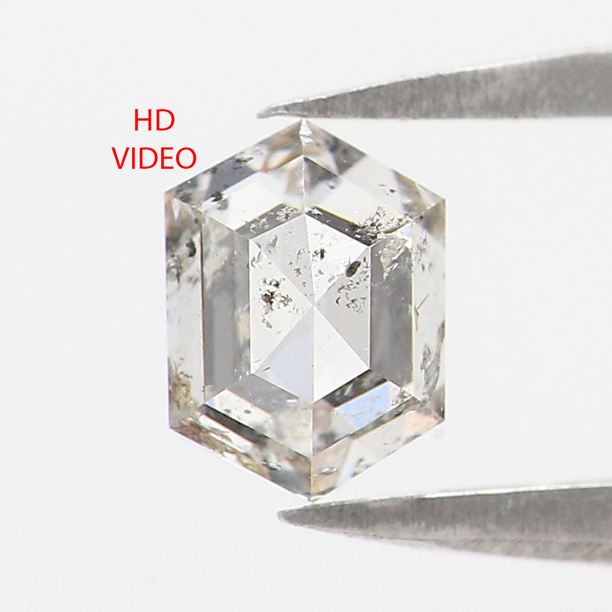 Hexagon step hot sale cut diamond