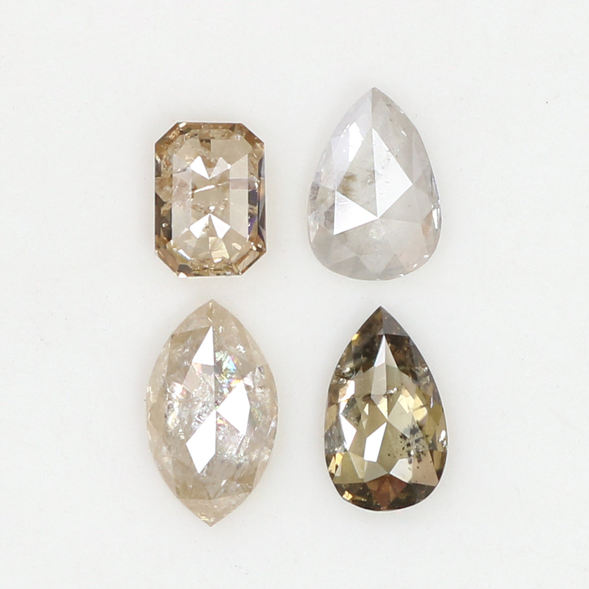 Rose cut deals diamonds for sale