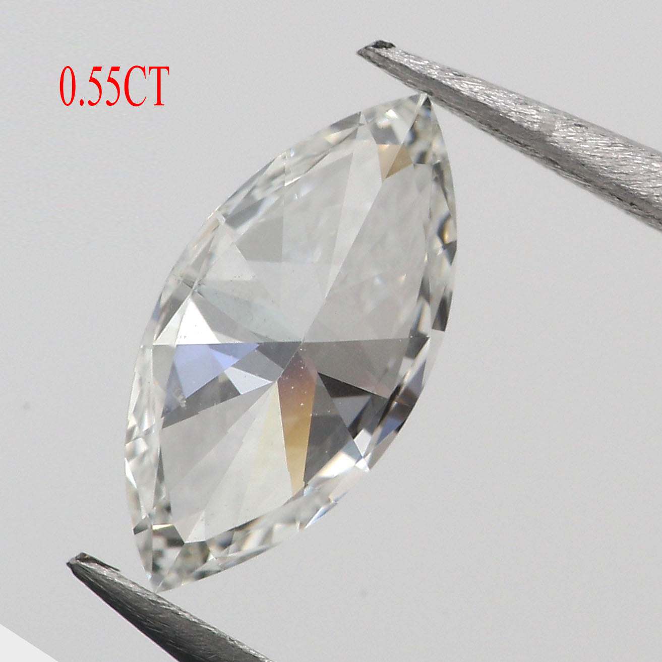 0.55 Ct GIA Certified Natural Loose Marquise Shape Diamond 8.75 MM Natural White - H Color Diamond Marquise Brilliant Cut Diamond QL8858