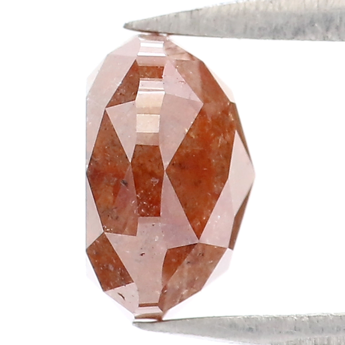 1.47 CT Natural Loose Cushion Shape Diamond Brown Color Cushion Cut Diamond 6.40 MM Natural Loose Diamond Cushion Rose Cut Diamond LQ9964