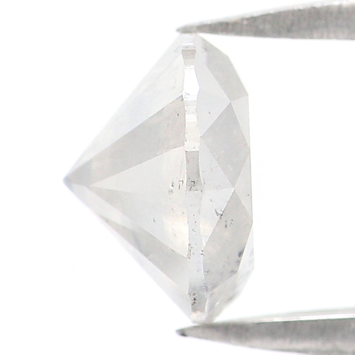 1.16 CT Natural Loose Round Shape Diamond Grey Color Round Cut Diamond 6.45 MM Natural Loose Diamond Round Brilliant Cut Diamond LQ2293