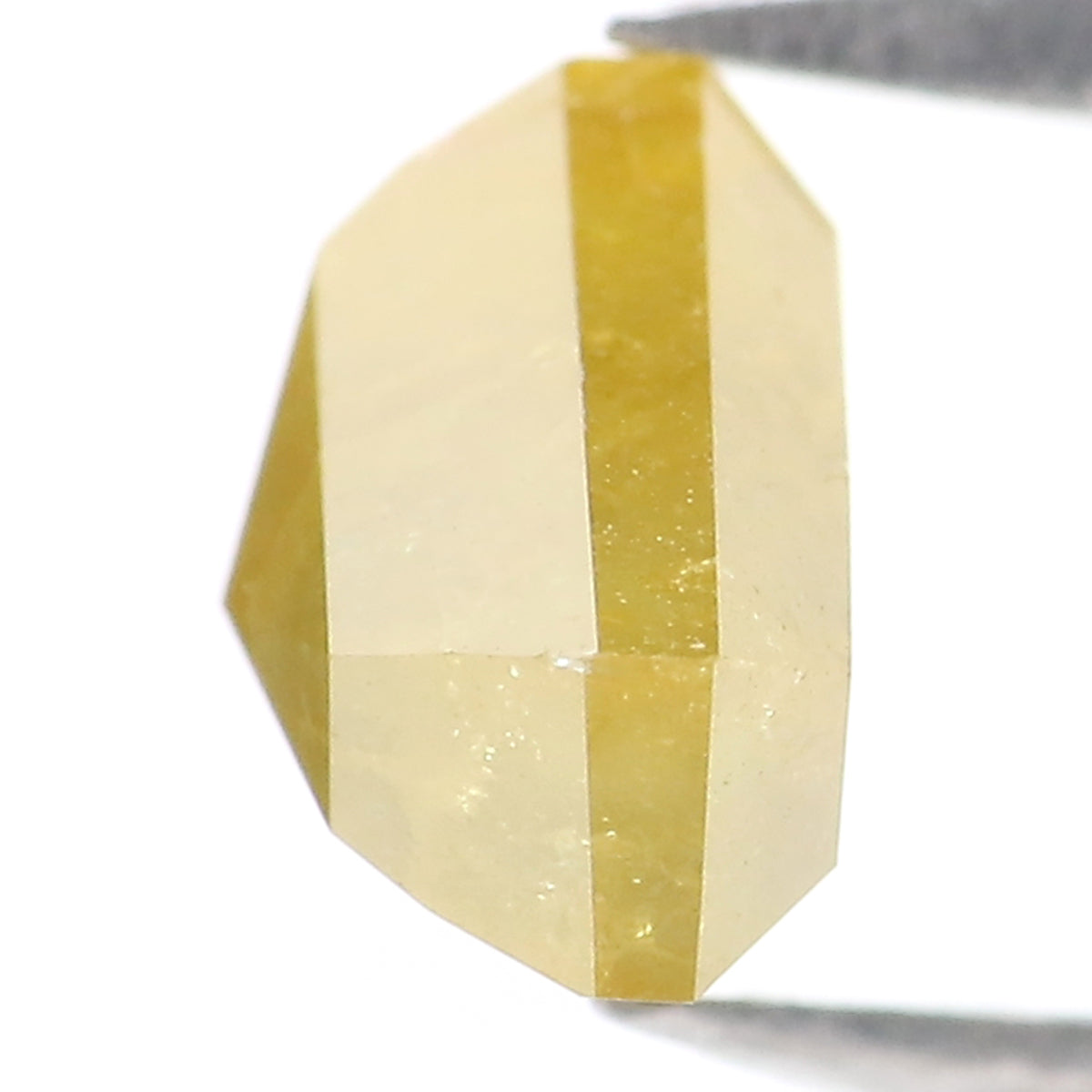 Natural Loose Shield Yellow Color Diamond 2.04 CT 6.55 MM Shield Shape Rose Cut Diamond L9860