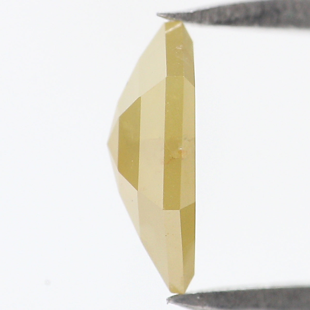 0.93 CT Natural Loose Hexagon Shape Diamond Yellow Color Hexagon Cut Diamond 8.00 MM Natural Yellow Color Hexagon Rose Cut Diamond LQ7948