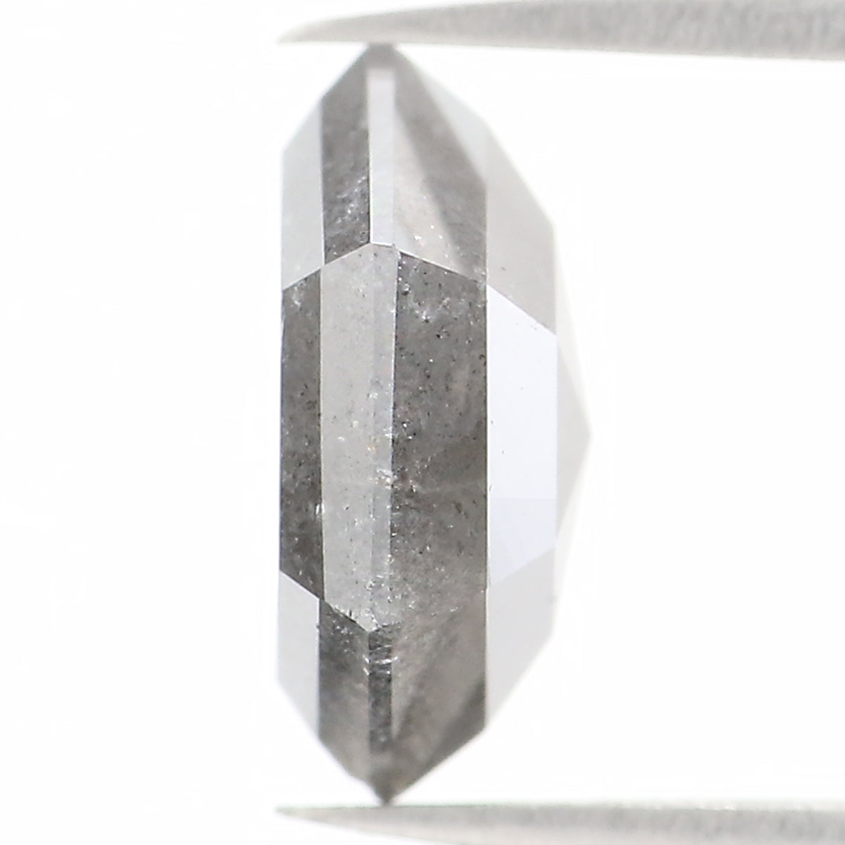 2.28 CT Natural Loose Hexagon Shape Diamond Grey Color Hexagon Cut Diamond 9.10 MM Natural Loose Hexagon Shape Rose Cut Diamond QL1162