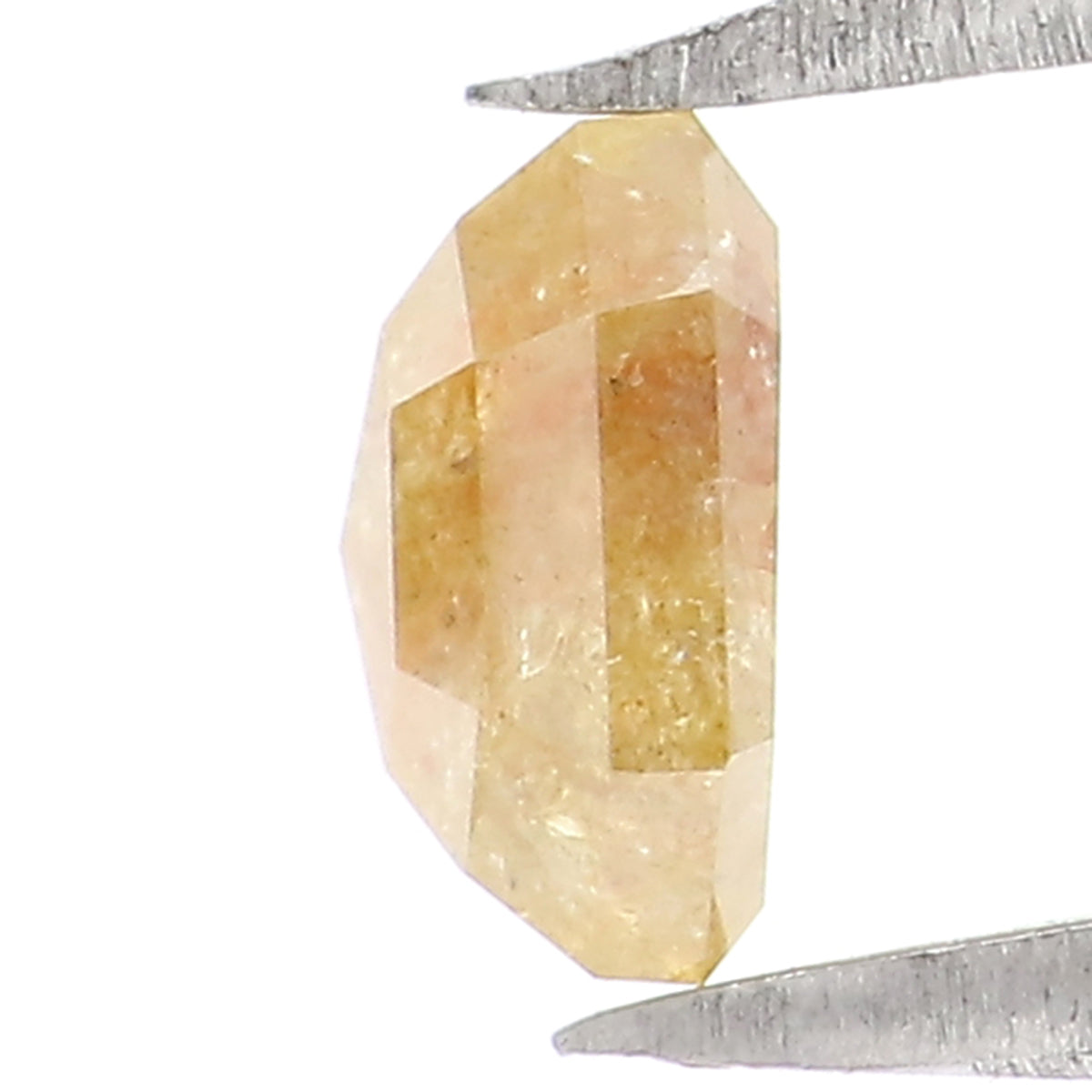 0.65 CT Natural Loose Emerald Shape Diamond Yellow Color Emerald Cut Diamond 5.20 MM Natural Yellow Color Emerald Rose Cut Diamond LQ9236