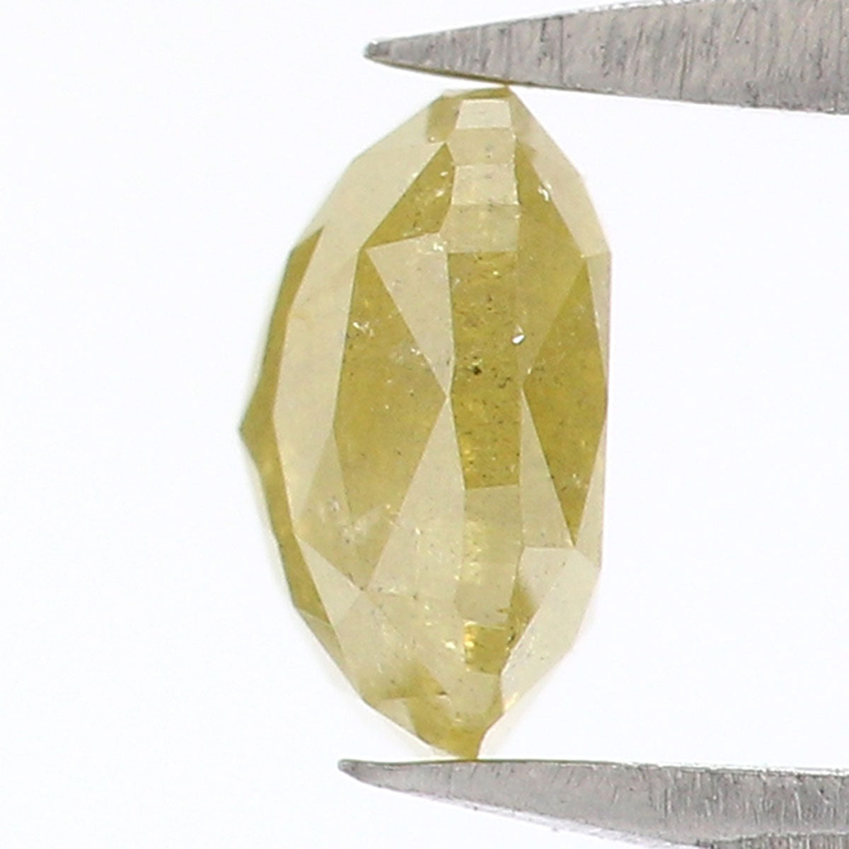 0.85 CT Natural Loose Cushion Shape Diamond Yellow Color Cushion Cut Diamond 5.65 MM Natural Yellow Color Cushion Rose Cut Diamond LQ8204