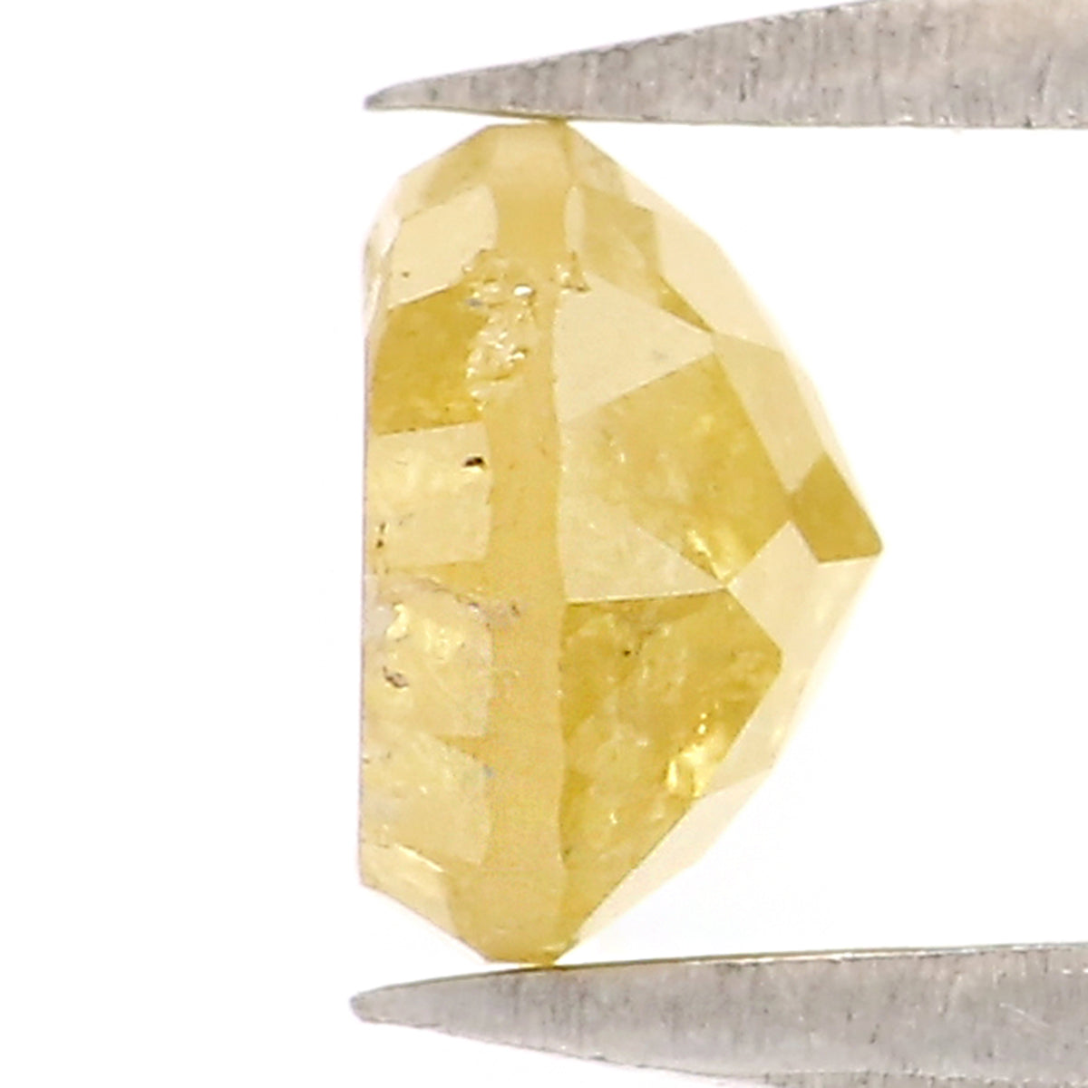 0.75 CT Natural Loose Round Rose Cut Diamond Yellow Color Round Shape Diamond 5.30 MM Natural Yellow Color Round Rose Cut Diamond LQ917