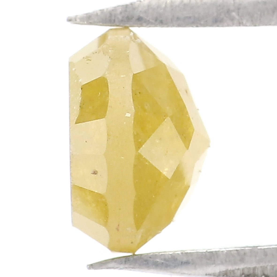 1.10 CT Natural Loose Round Rose Cut Diamond Yellow Color Round Shape Diamond 5.80 MM Natural Yellow Color Round Rose Cut Diamond LQ8369