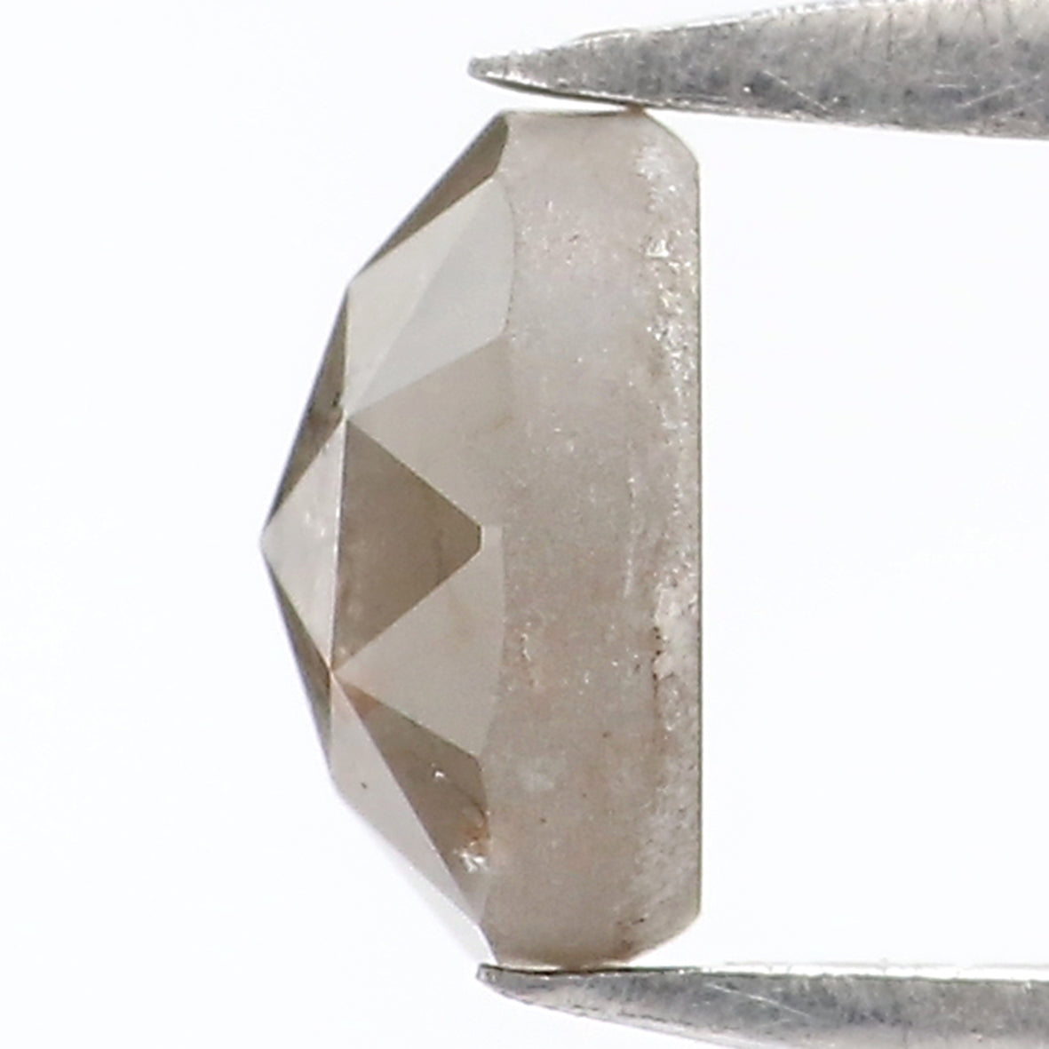 Natural Loose Rose Cut Diamond Grey Color 0.85 CT 5.70 MM Round Rose Cut Shape Diamond KR1901