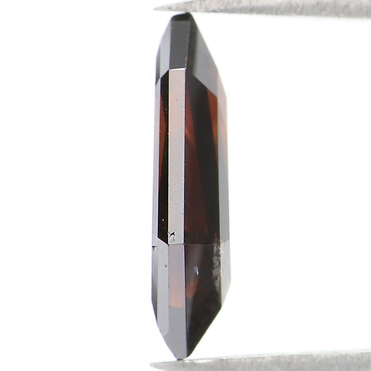 1.54 CT Natural Loose Shield Shape Diamond Brown Color Shield Cut Diamond 12.10 MM Natural Brown Diamond Shield Rose Cut Diamond LQ1654