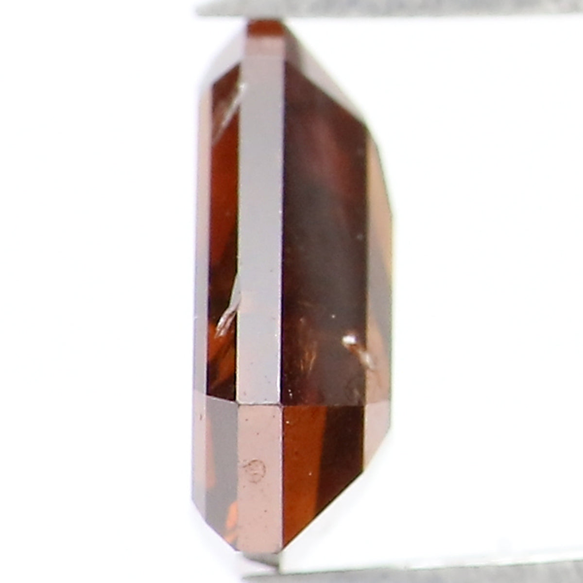 0.72 CT Natural Loose Shield Shape Diamond Brown Color Shield Cut Diamond 6.50 MM Natural Loose Brown Diamond Shield Rose Cut Diamond QL1622