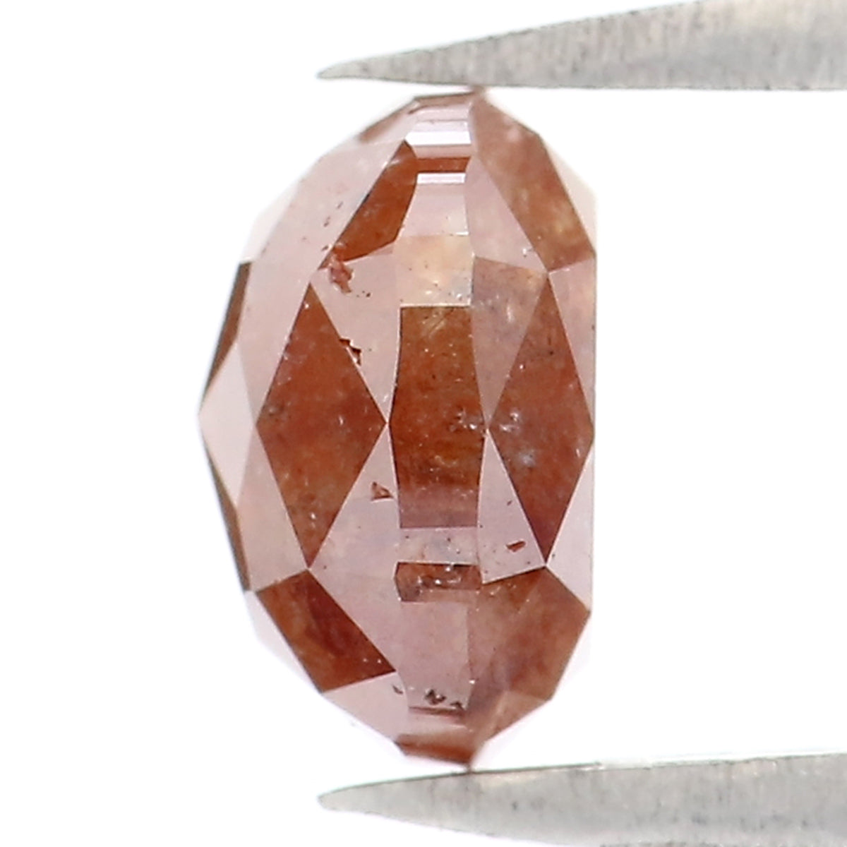 1.47 CT Natural Loose Cushion Shape Diamond Brown Color Cushion Cut Diamond 6.40 MM Natural Loose Diamond Cushion Rose Cut Diamond LQ9964