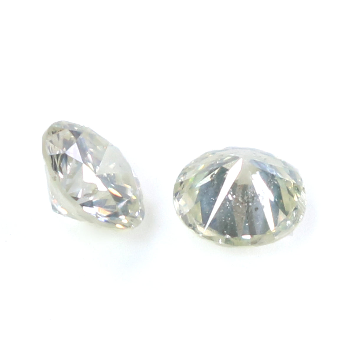 Natural Loose Round Brilliant Cut Diamond White - J Color 0.37 CT 3.60 MM Round Shape Rose Cut Diamond L1989