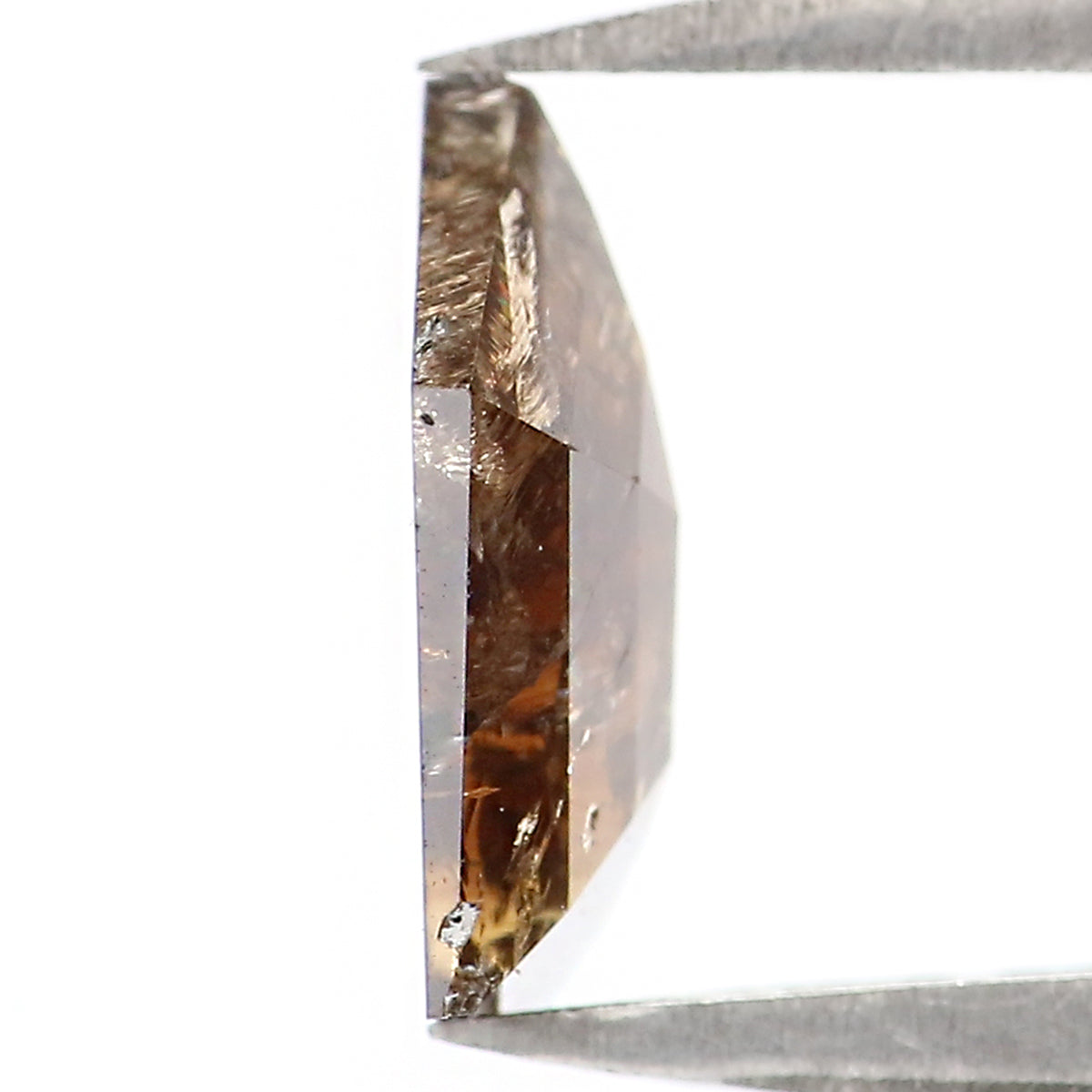 1.10 CT Natural Loose Shield Diamond Brown Color Shield Diamond Natural Loose Diamond 8.60 MM Shield Cut Diamond Shield Shape Diamond KQ1869