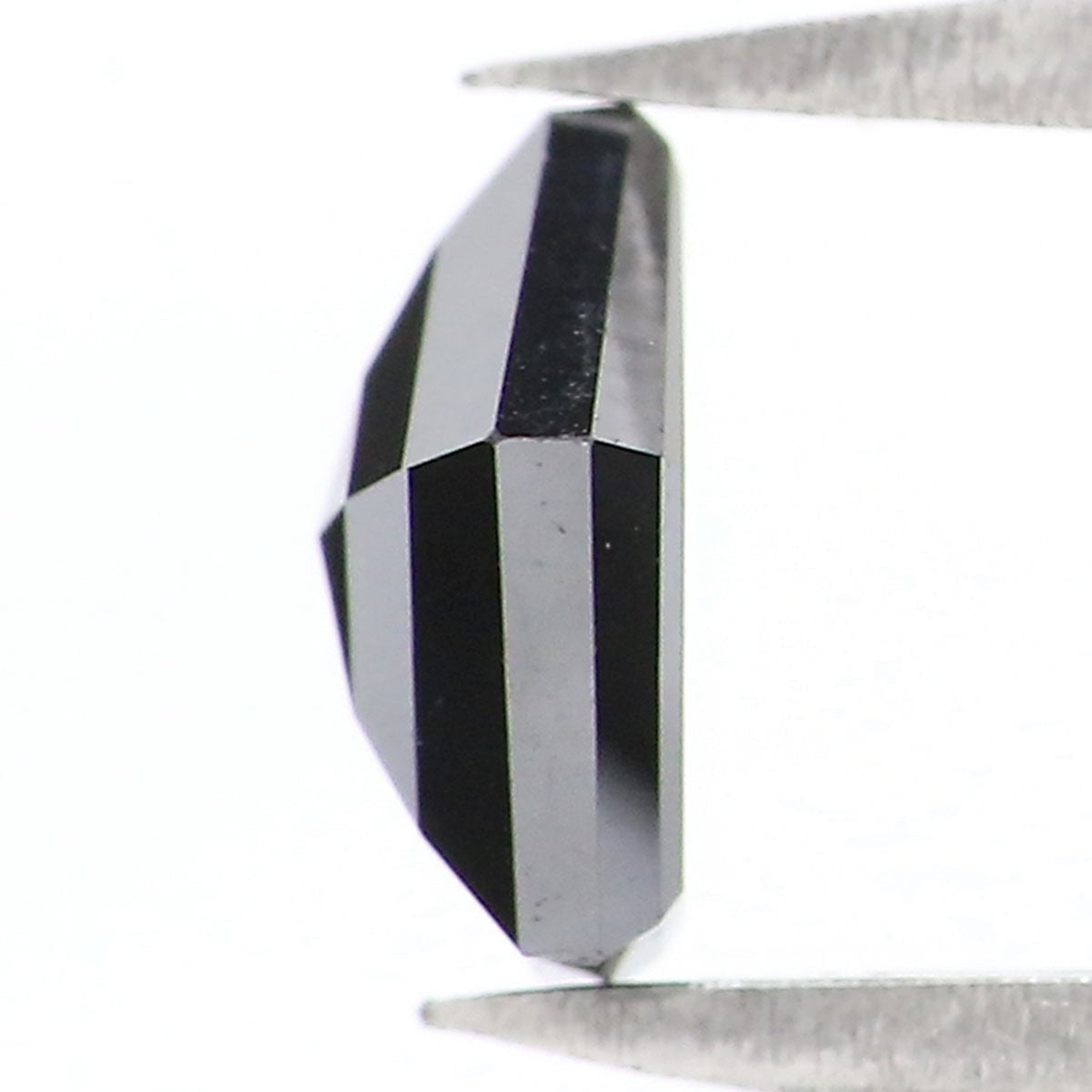 Natural Loose Pentagon Diamond Black Color 0.70 CT 6.25 MM Pentagon Shape Rose Cut Diamond L9764