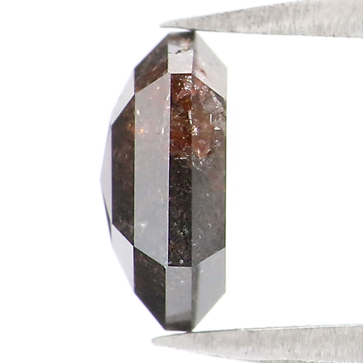 1.12 CT Natural Loose Hexagon Shape Diamond Brown Color Hexagon Cut Diamond 7.10 MM Natural Brown Diamond Hexagon Rose Cut Diamond LQ2416