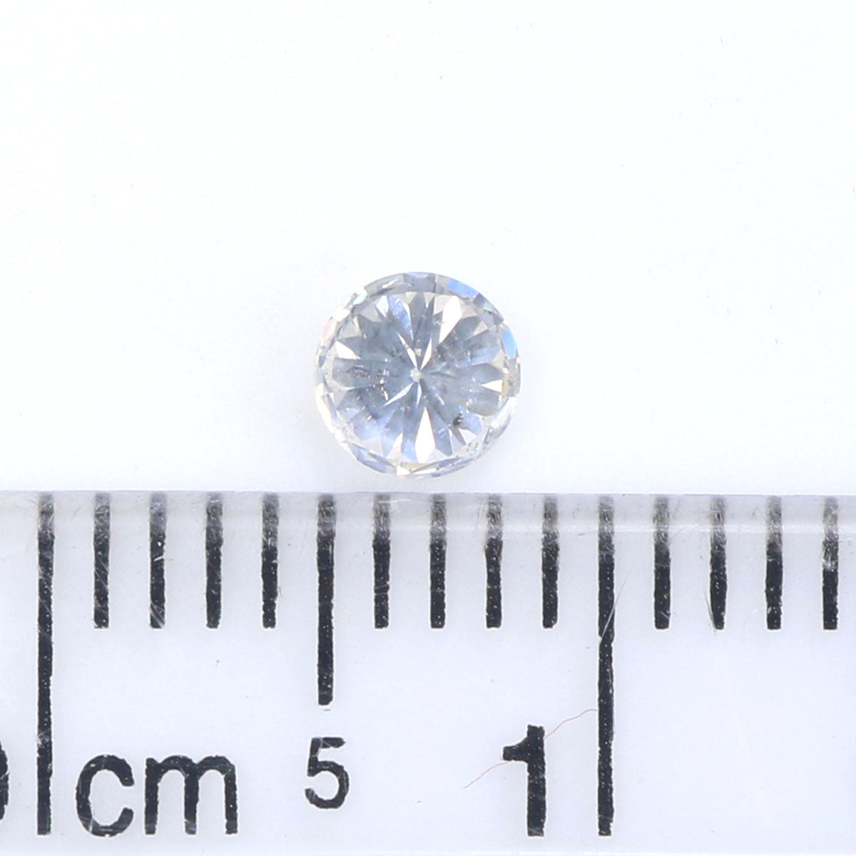 Natural Loose Round Brilliant Cut Diamond White Color 0.21 CT 3.70 MM Round Shape Brilliant Cut Diamond KR2489