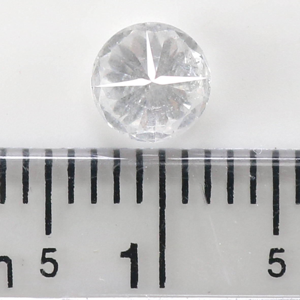 Natural Loose Round Brilliant Cut Diamond White-G Color 0.57 CT 5.30 MM Shape Brilliant Cut Diamond L1981